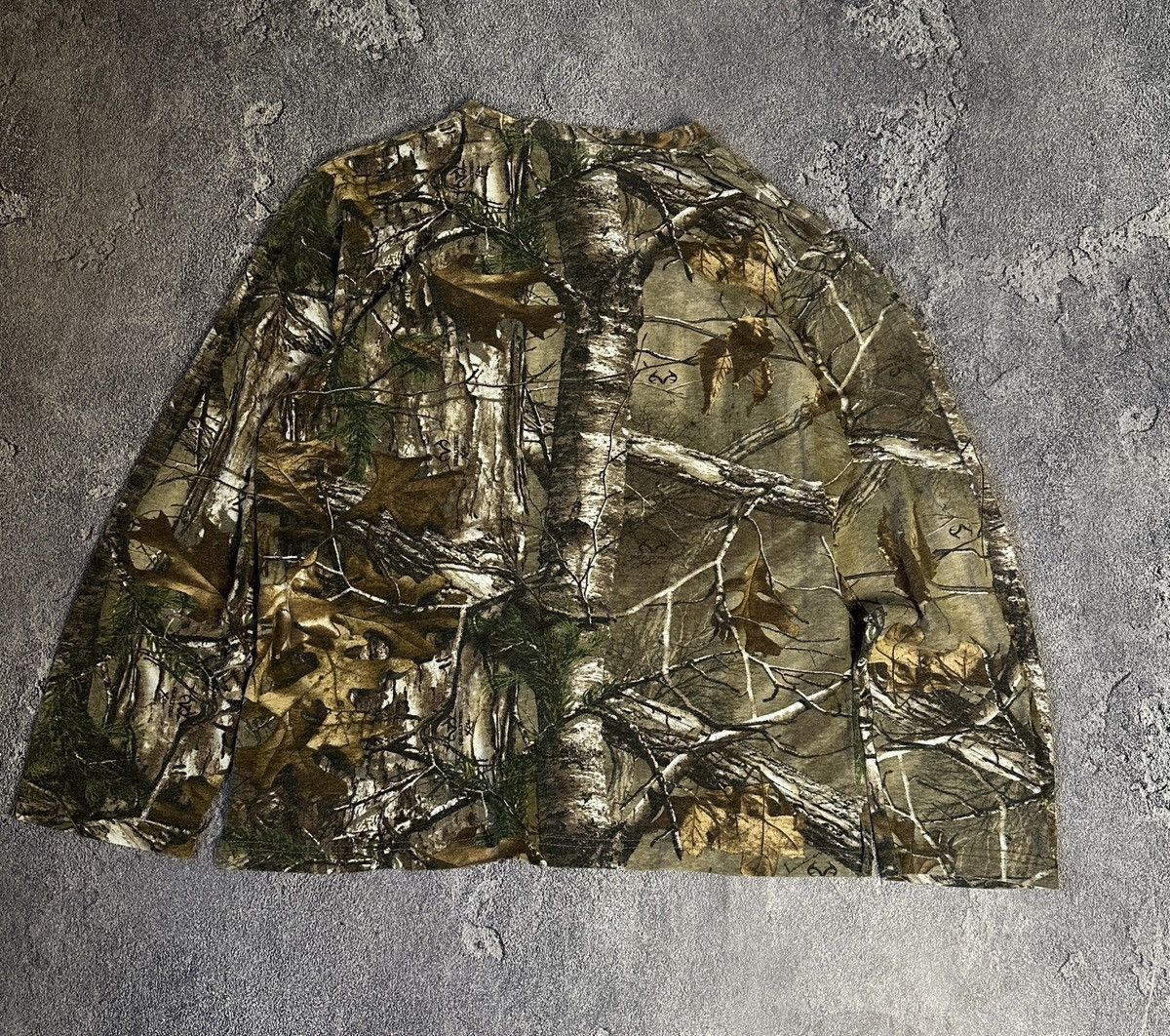 Japanese Brand Vintage y2k RealTree Camo Longsleeve Japan Archive Y2k Size US L / EU 52-54 / 3 - 2 Thumbnail