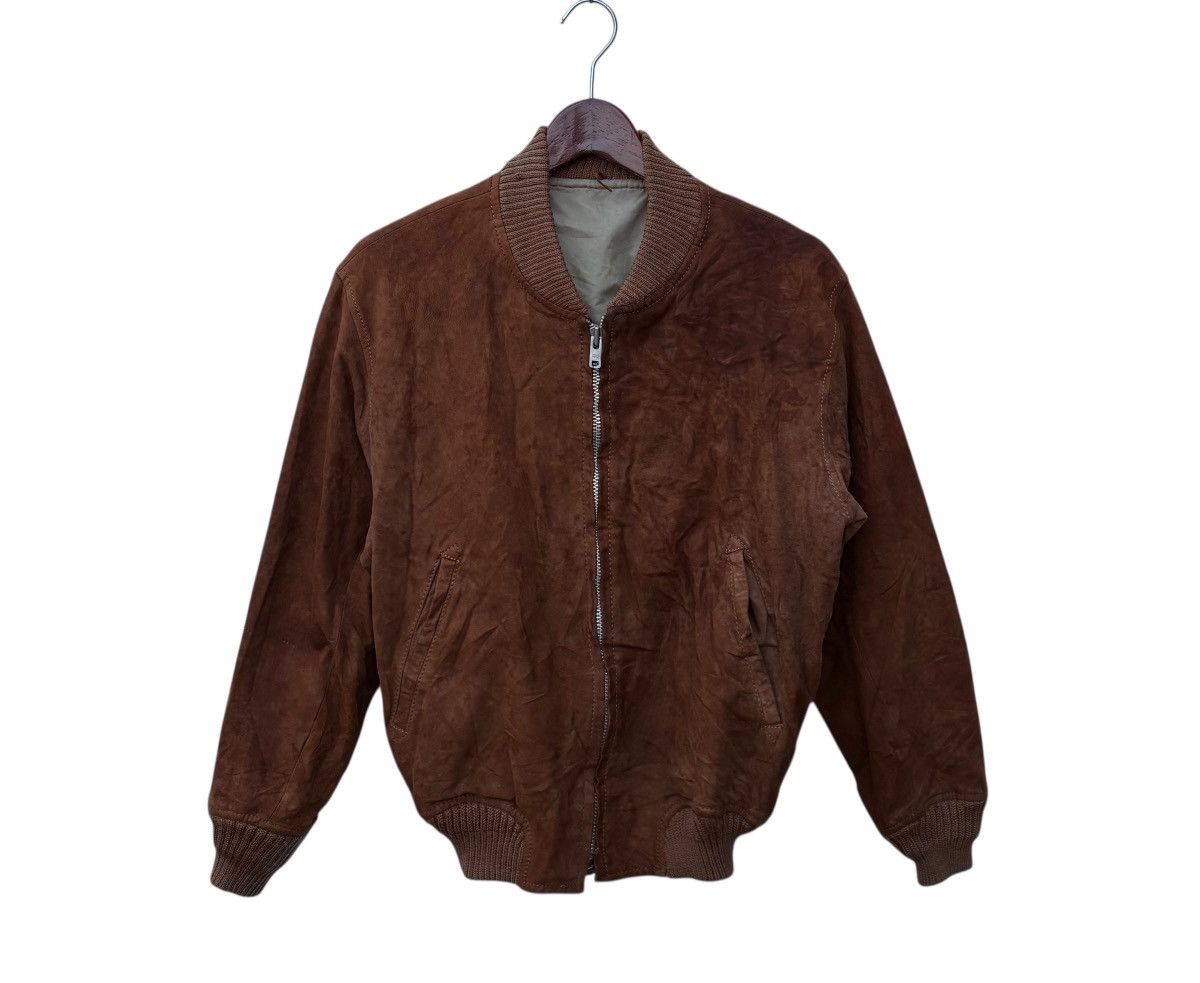 Leather Vintage Hants Leather Jacket Size US S / EU 44-46 / 1 - 1 Thumbnail