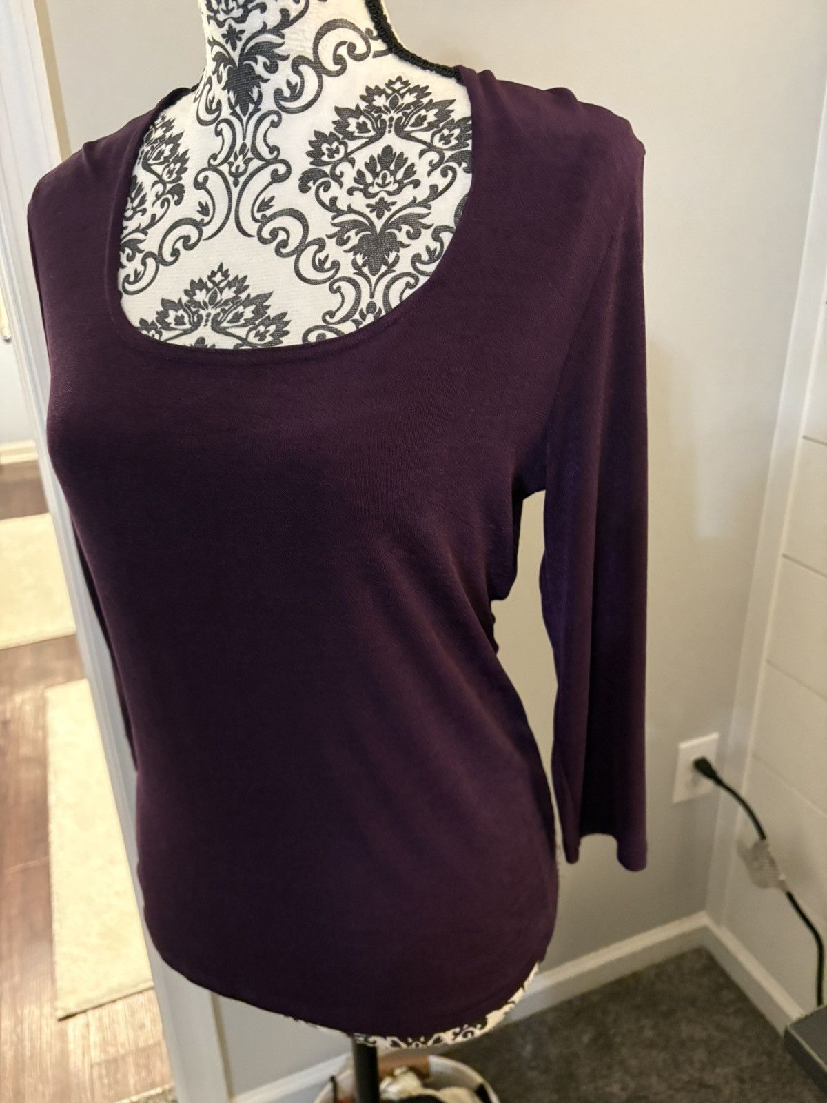 Other Purple size medium scoop neck top Size M / US 6-8 / IT 42-44 - 3 Thumbnail