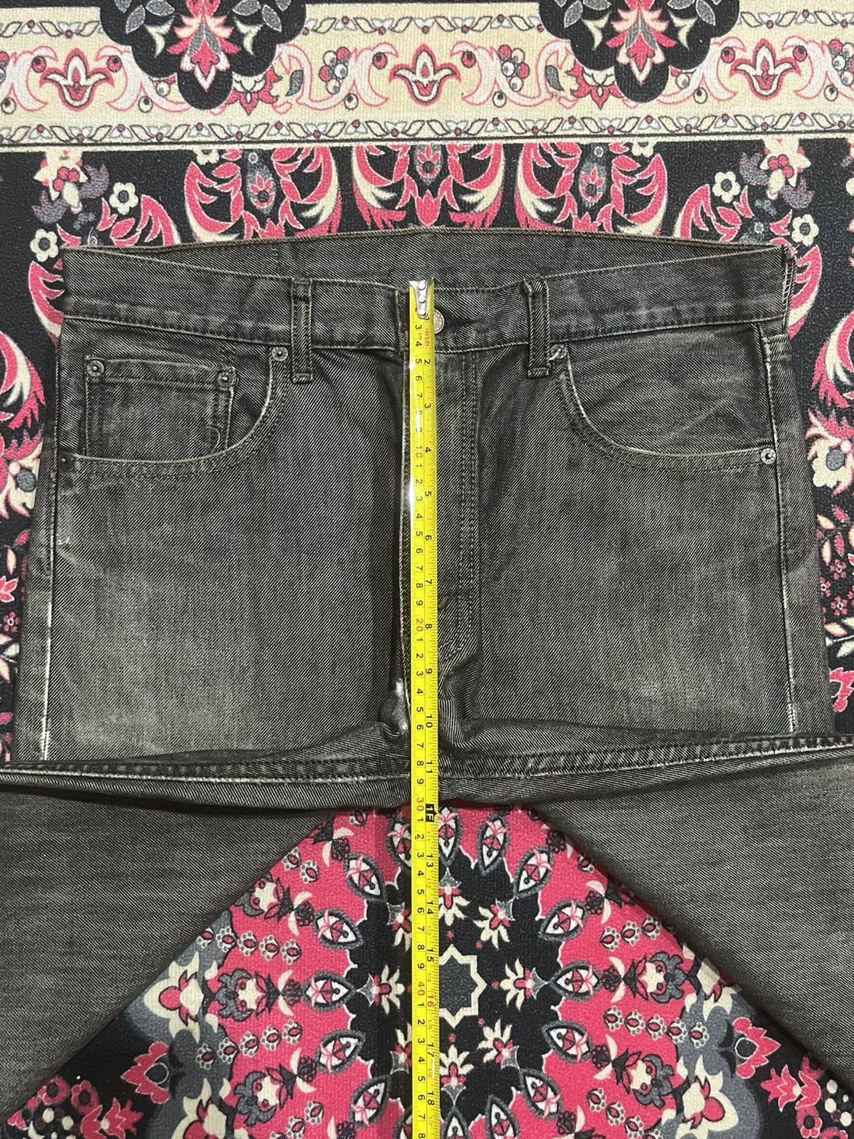 Levi's ⚡️Distressed⚡️Vintage Levi’s 503 Mud Washed Frayed Leg Jeans Size US 34 / EU 50 - 15 Thumbnail
