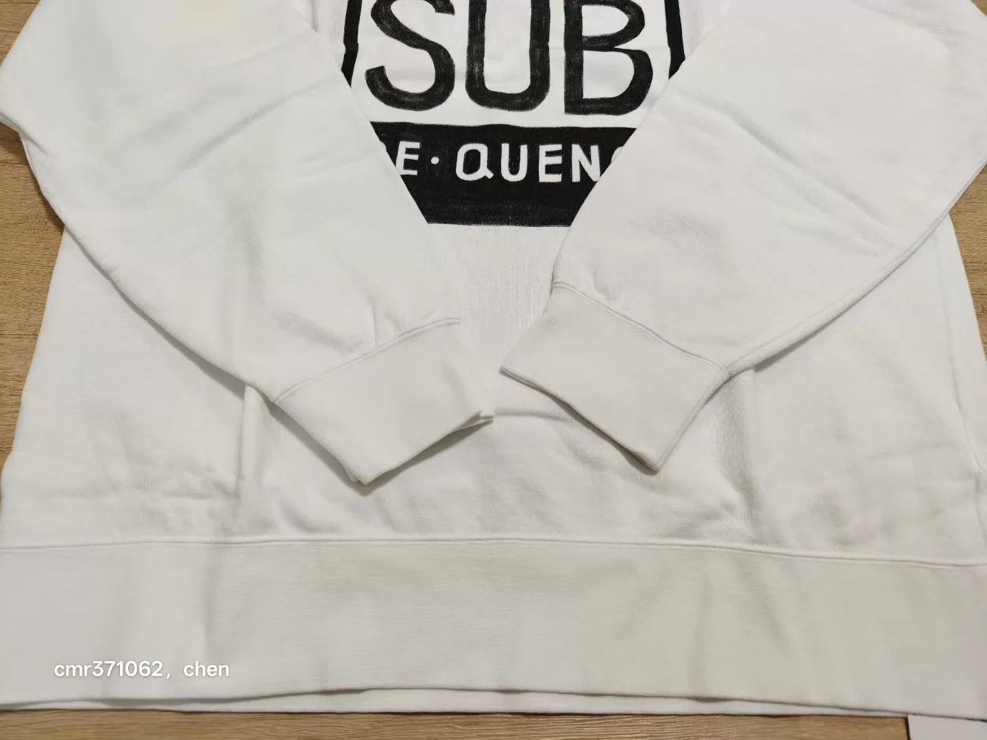 Visvim VISVIM JUMBO SWEAT CREW L/S (SUB) white3-4,grey1-5 Size US L / EU 52-54 / 3 - 7 Thumbnail