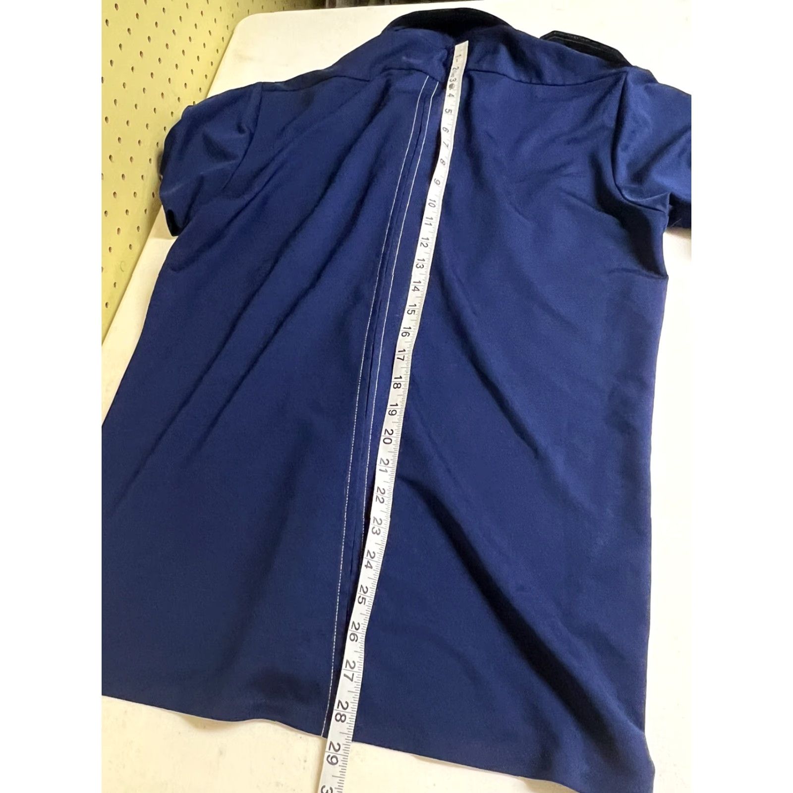 Vintage VINTAGE Philippe Venet Shirt 70s Button-Down Short Sleeve Blue L Mens Pocket-Button Up - 100% Polyester Size US L / EU 52-54 / 3 - 6 Thumbnail