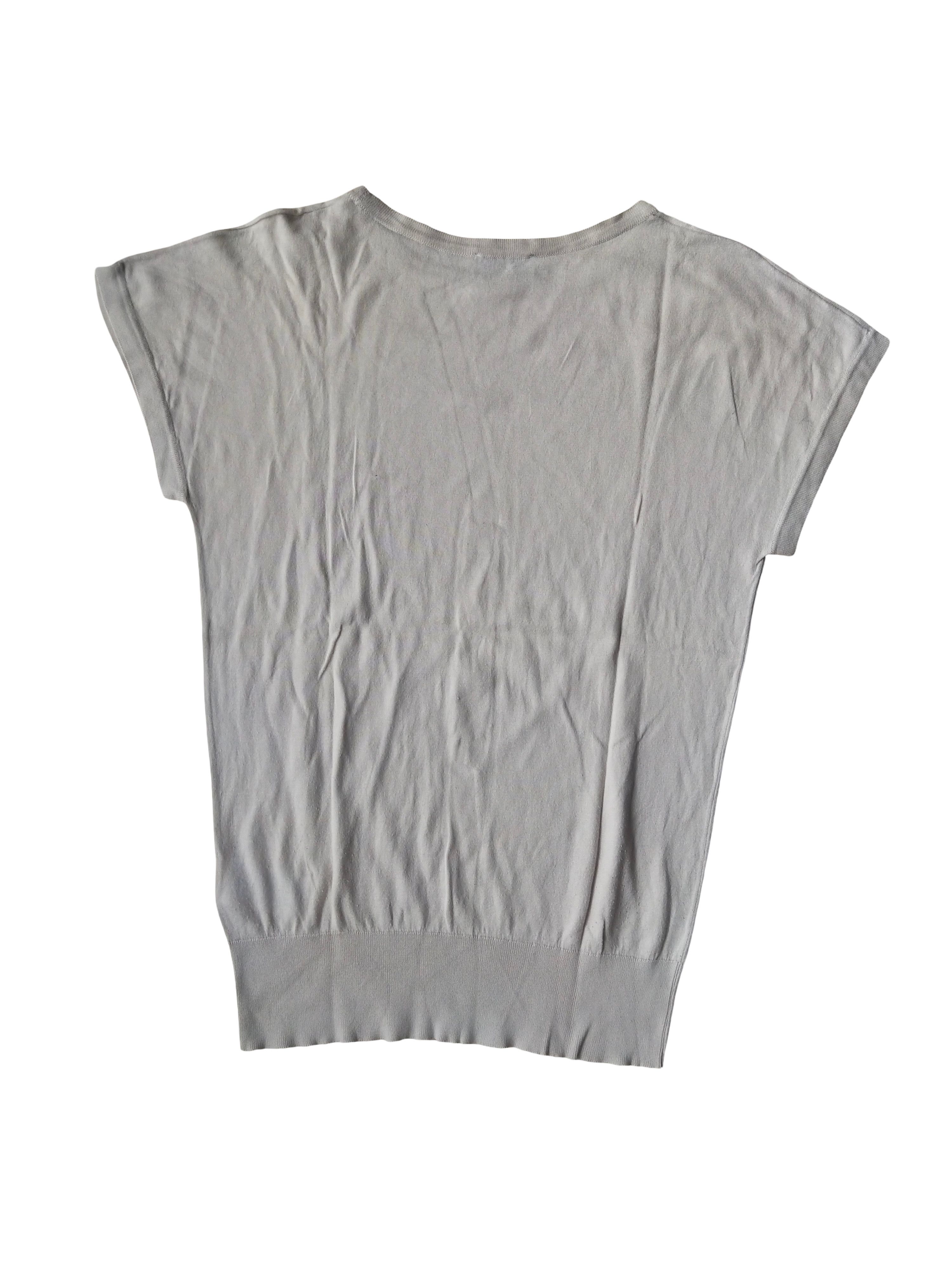 John Smedley John Smedley Sea Island Cotton Knit Top Made in England Size S / US 4 / IT 40 - 4 Thumbnail