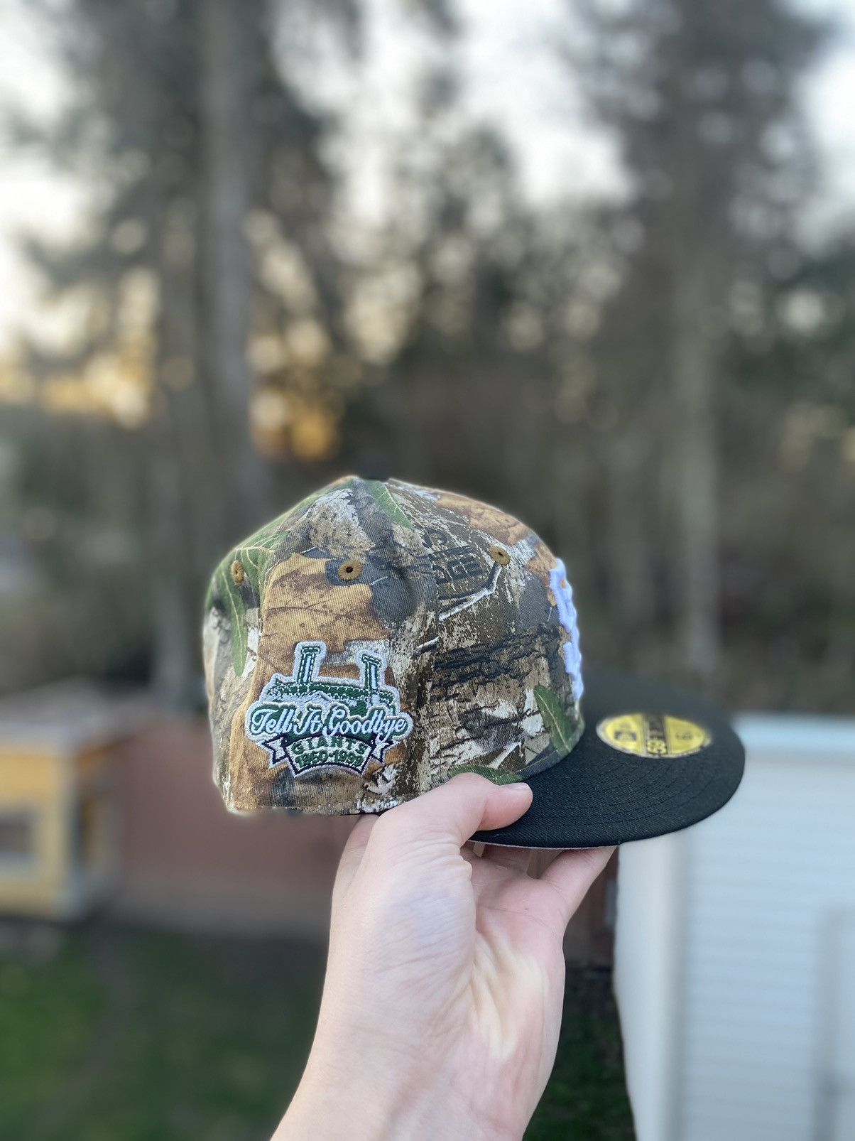 New Era 59FIFTY ヤンキース realtree 7 5/8 NEW ERA 59Fifty Cap OUTDOOR Real Tree Camo New York Yankees