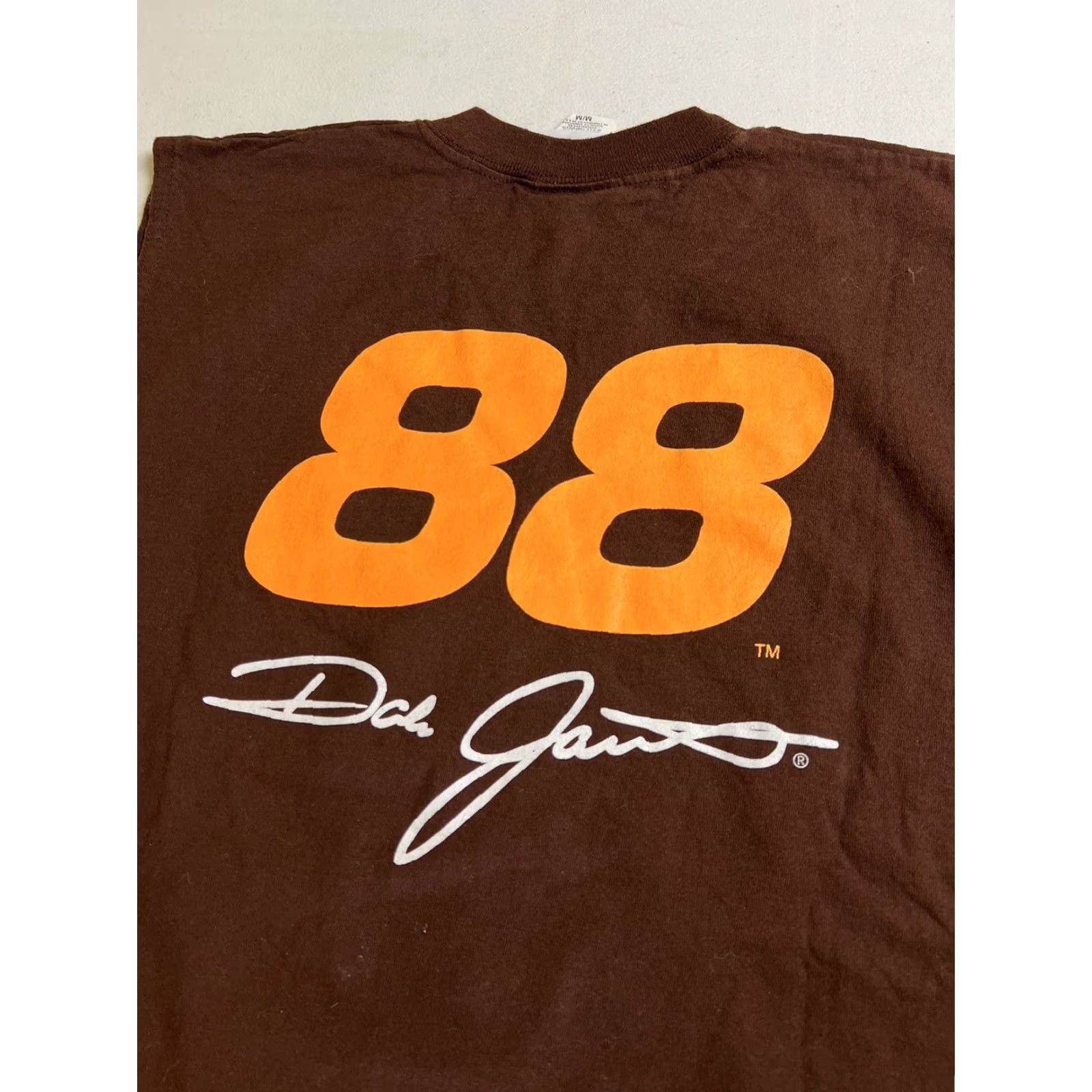 NASCAR VINTAGE Dale Jarrett Sleeveless Shirt Medium 88 Winners Circle NASCAR Brown UPS Logo Graphic Tee Mens M Size US M / EU 48-50 / 2 - 6 Thumbnail