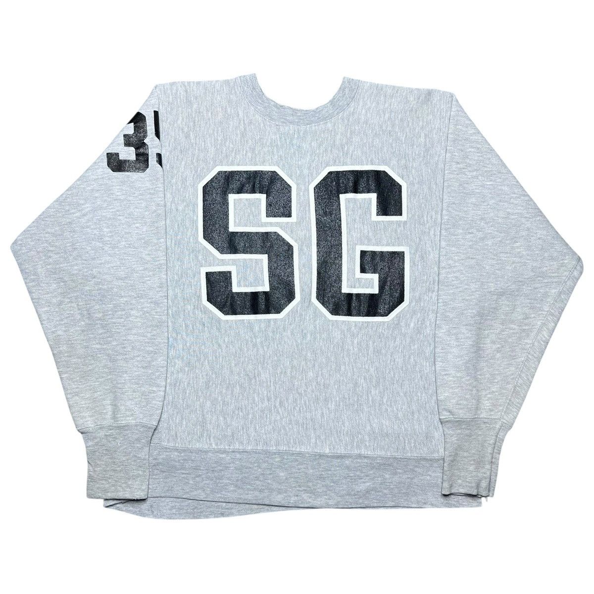Champion Vintage 1990s Champion Reverse Weave St. Georges Sweatshirt Size US L / EU 52-54 / 3 - 2 Thumbnail
