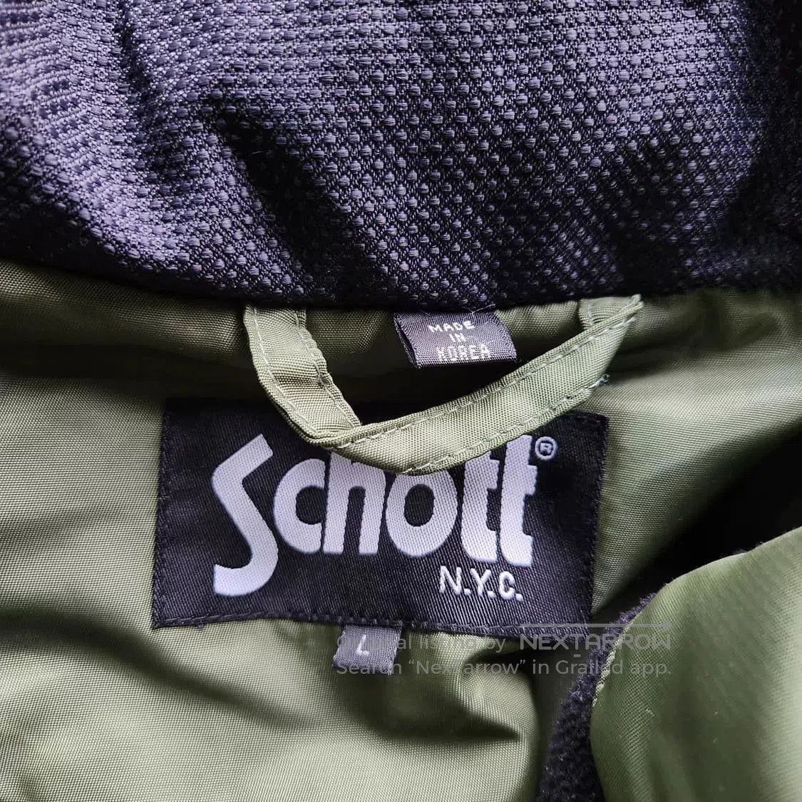 Schott Schott Vintage Cotton Coat Jacket. Size US S / EU 44-46 / 1 - 6 Thumbnail