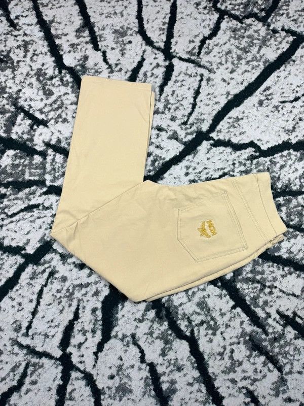 MCM MCM vintage chino pants beige logo 33 Size US 33 - 3 Thumbnail