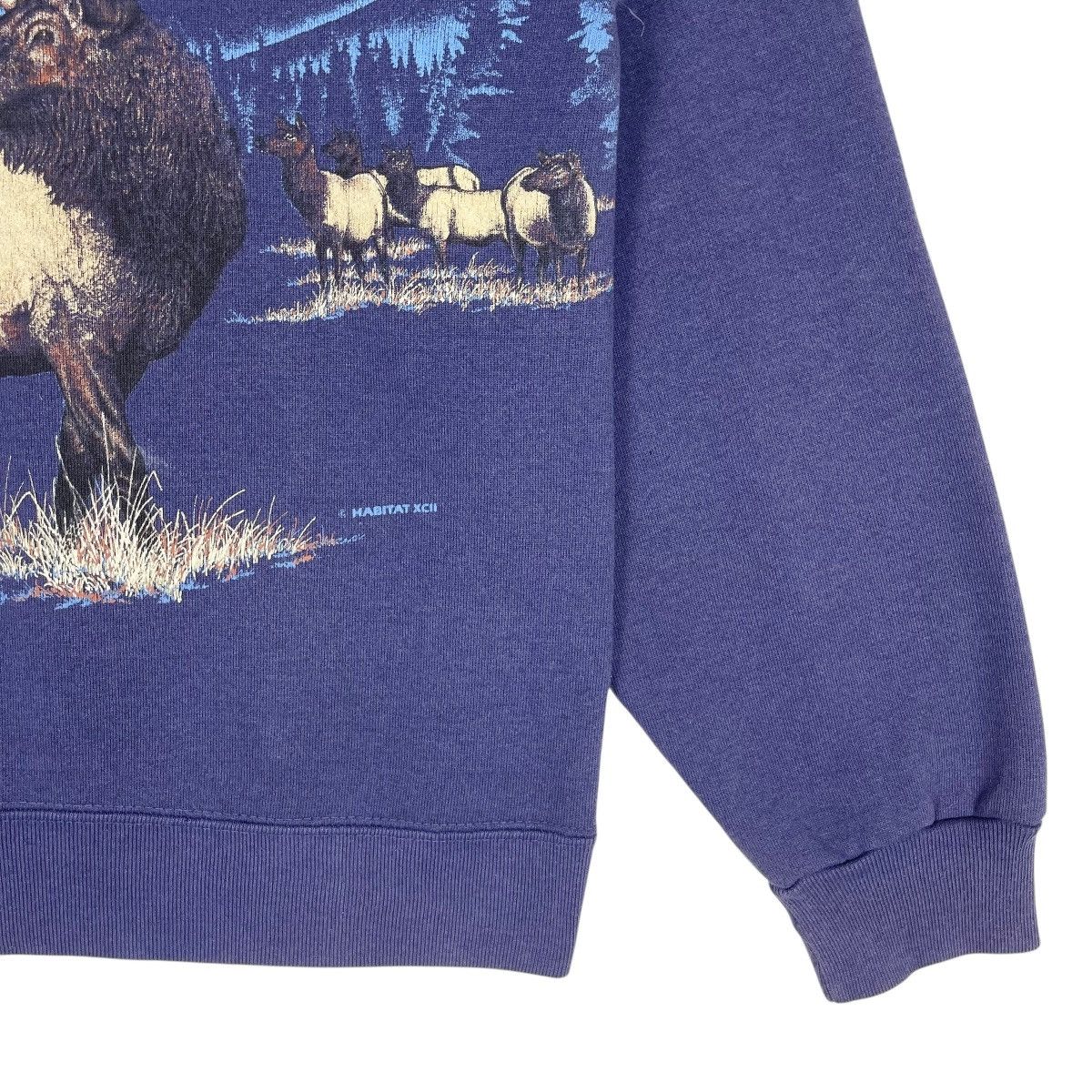 Habitat Vintage 90s Habitat Graphic Of Elk Sweatshirt Size M Size US M / EU 48-50 / 2 - 5 Thumbnail