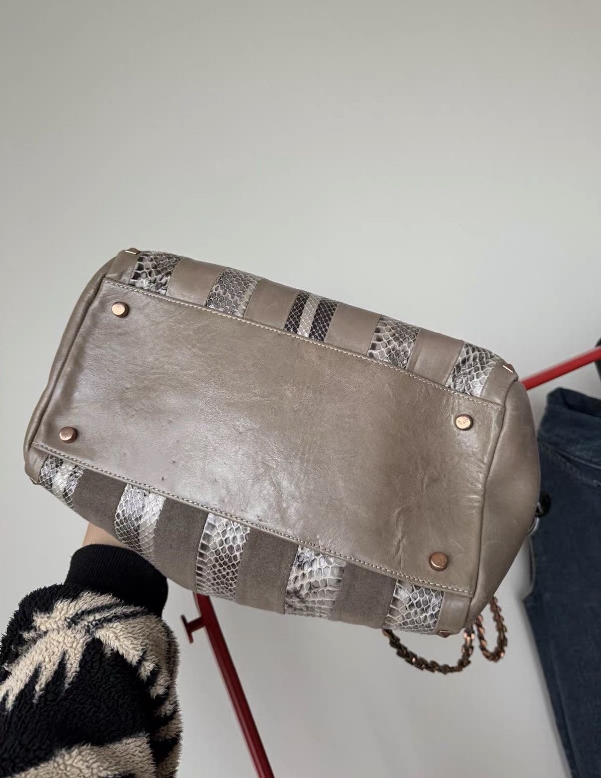 Lanvin Lanvin Vintage Boston Bucket Handbag J36 Size ONE SIZE - 5 Thumbnail