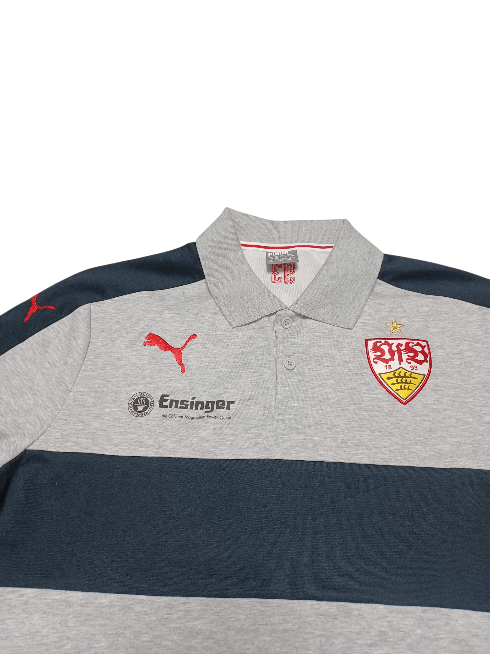 Puma VFB STUTTGART PUMA VINTAGE POLO SHIRT SOCCER FOOTBALL Size US XL / EU 56 / 4 - 2 Thumbnail