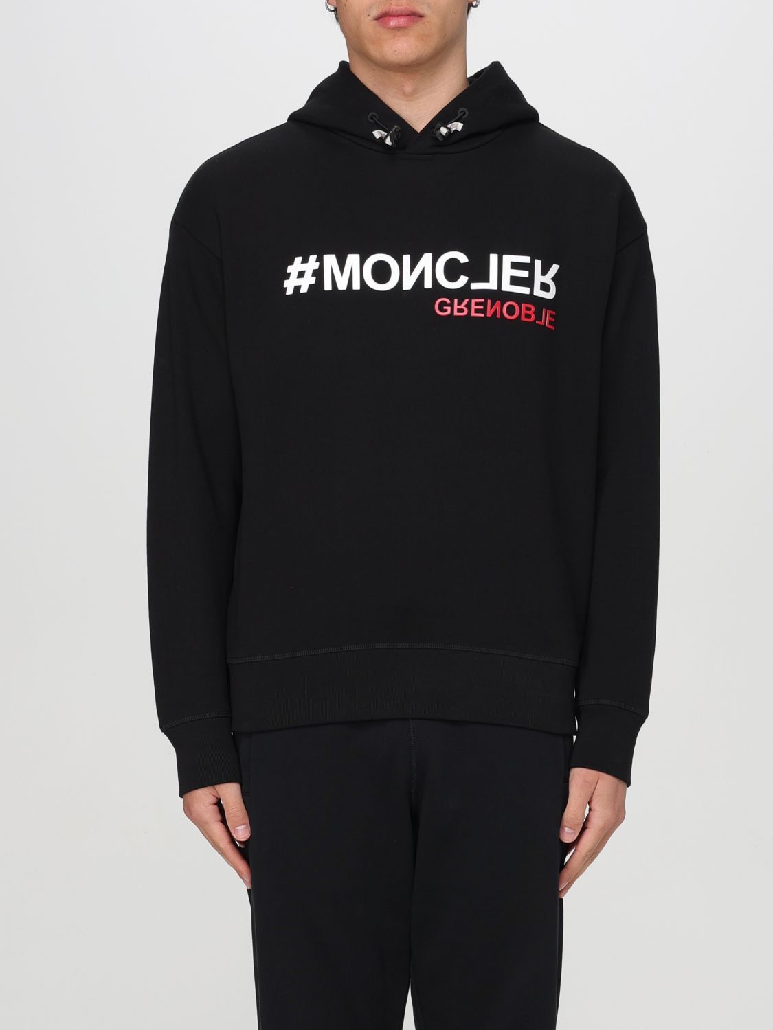 image of Moncler Sweatshirt Men Black (Size XL)