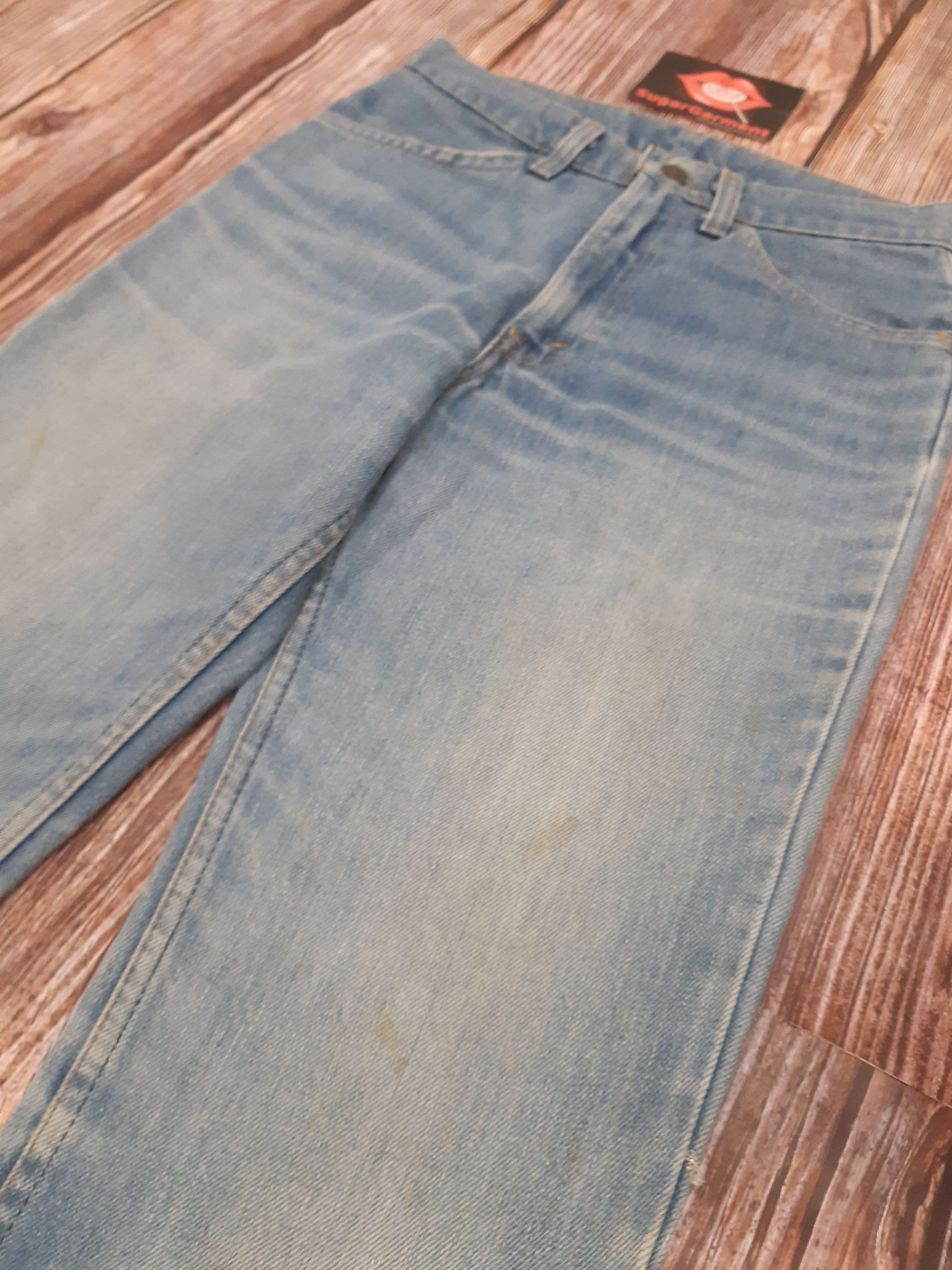 Levi's Levis 646 Bell Bottom Flare Bootcut Orange Tab TALON Jeans Size US 28 / EU 44 - 5 Thumbnail