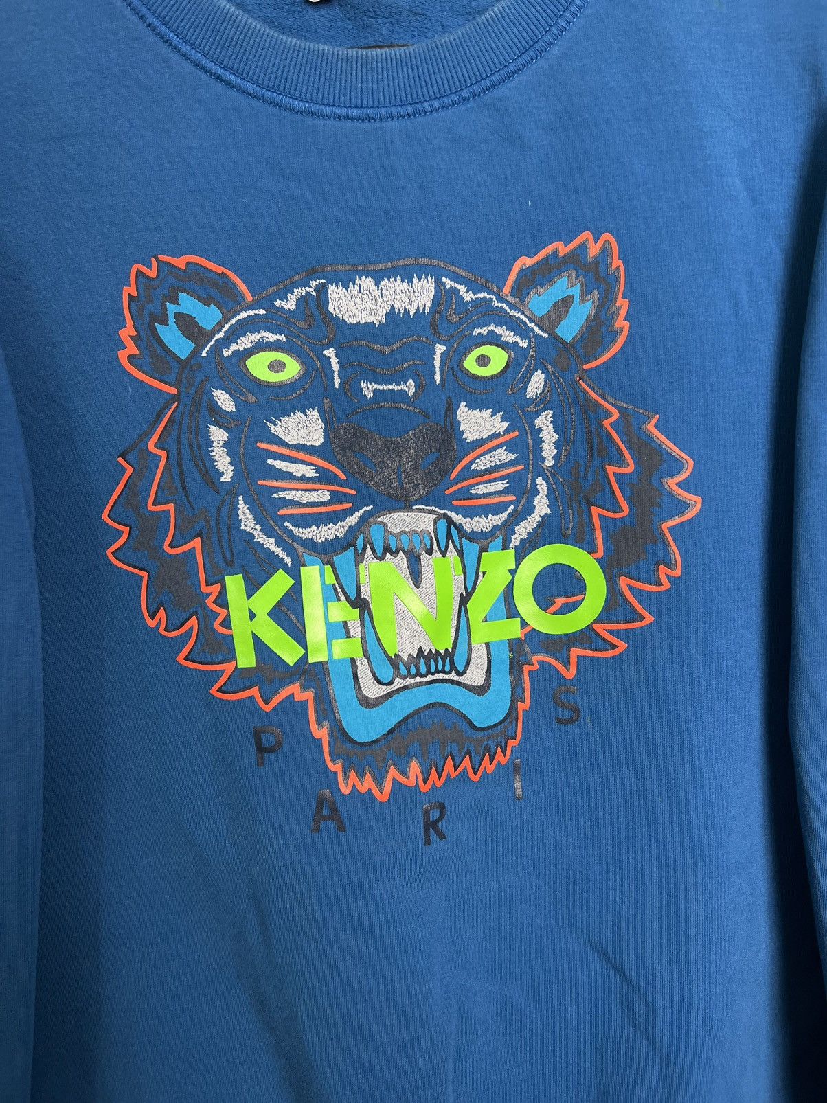 Kenzo Sweatshirt Kenzo Tiger big logo Size US S / EU 44-46 / 1 - 2 Thumbnail
