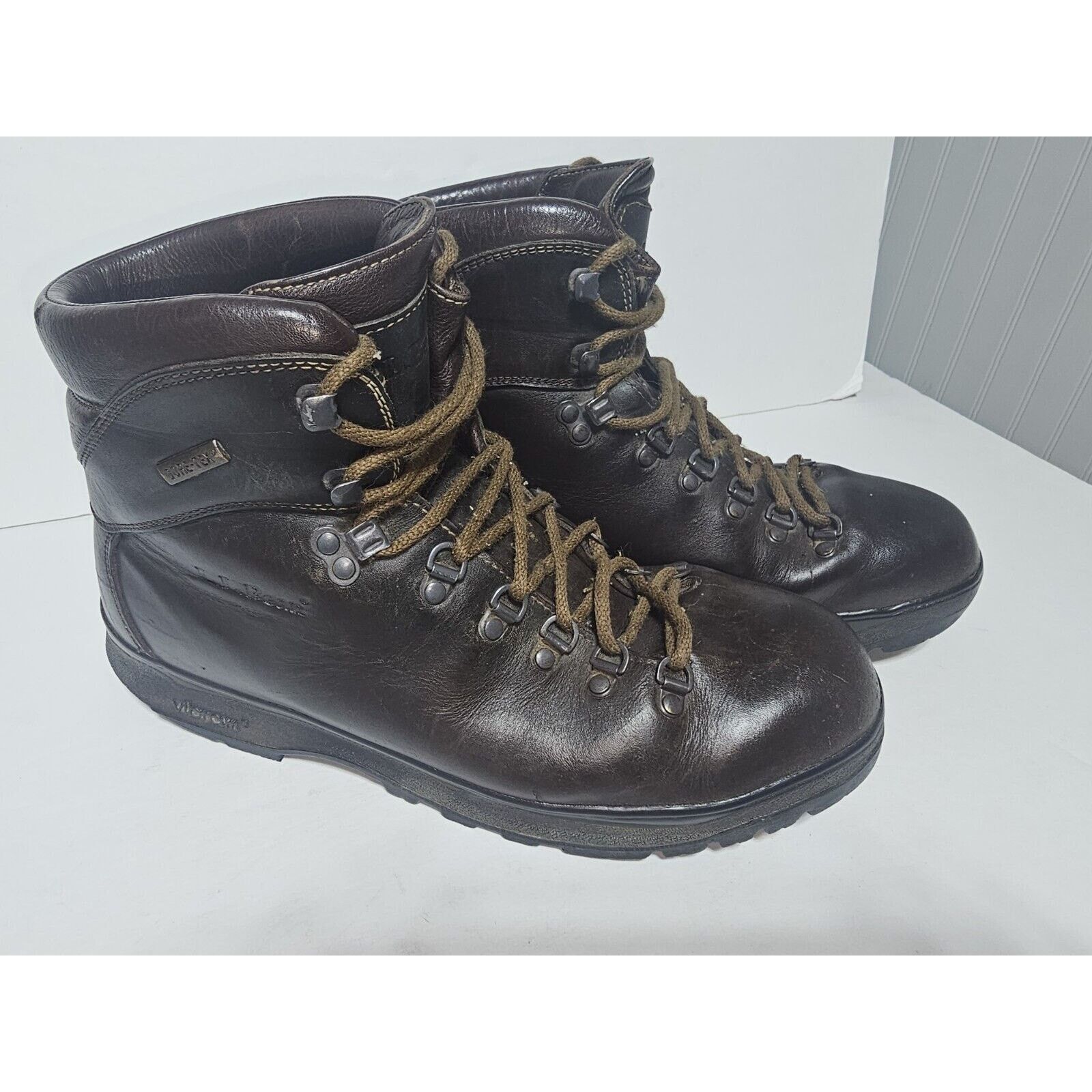 L.L. Bean LL Bean Men Cresta Gore-Tex Vibram Sole Hiking Boots 9 M Size US 9 / EU 42 - 2 Thumbnail