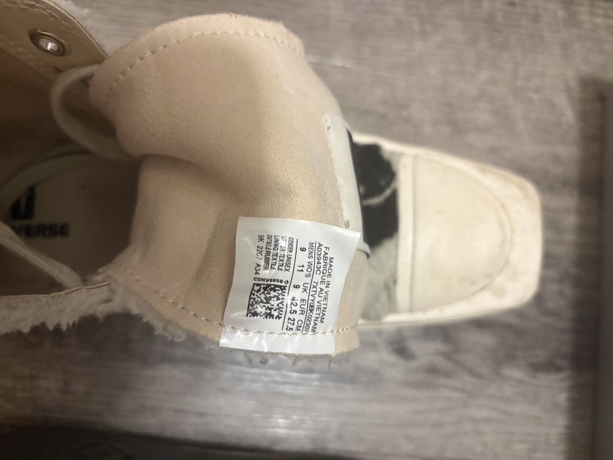 Converse × Rick Owens Drkshdw Rick Owens x Converse Size US 9 / EU 42 - 3 Thumbnail