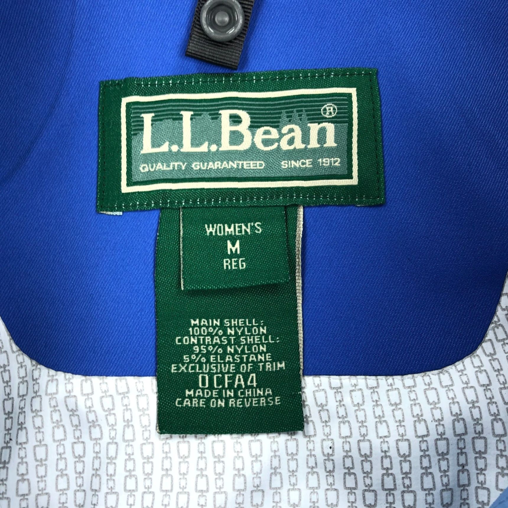 Vintage L.L. Bean Weather Channel Challenger Jacket Shell Womens Medium Blue Size M / US 6-8 / IT 42-44 - 4 Thumbnail