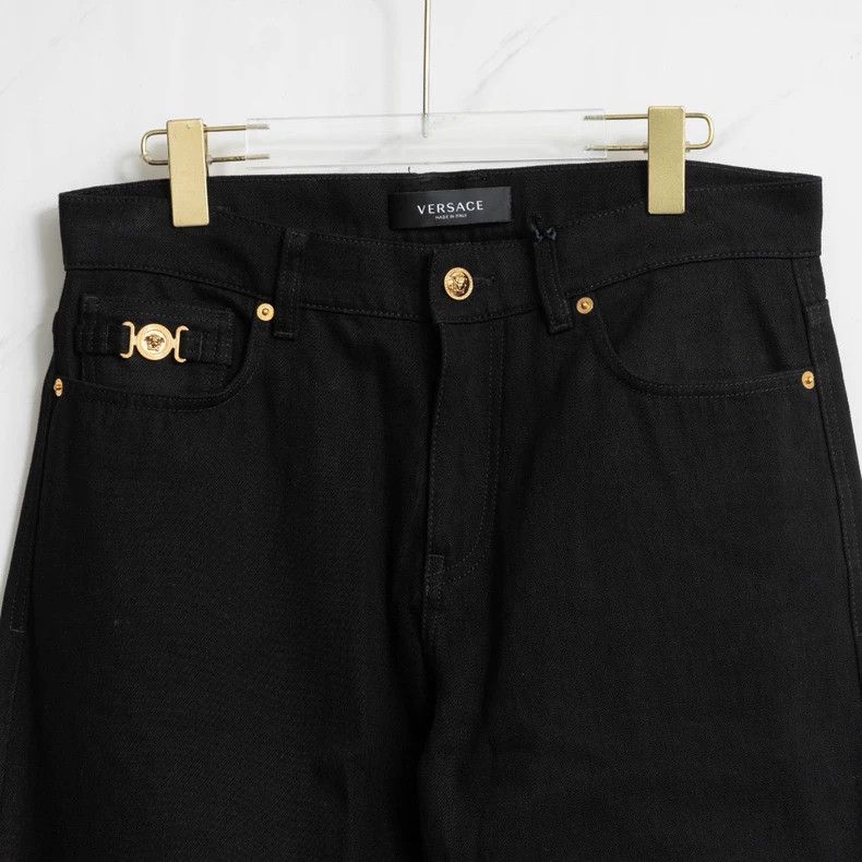 Versace Versace Straight jeans Size US 33 - 2 Thumbnail