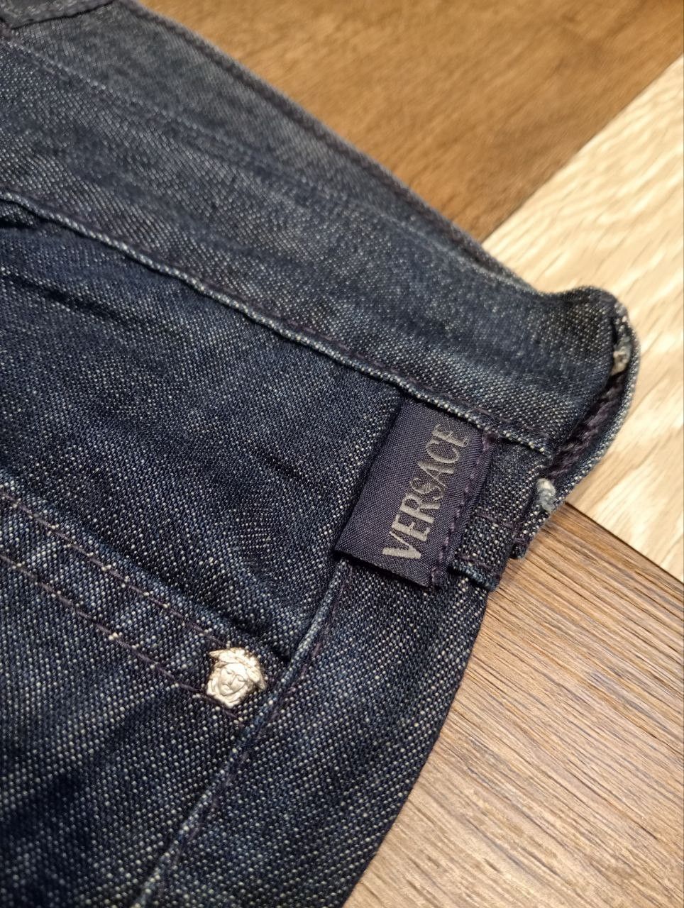 Versace VINTAGE VERSACE JEANS SIGNATURE PANTS Size 30" / US 8 / IT 44 - 5 Thumbnail