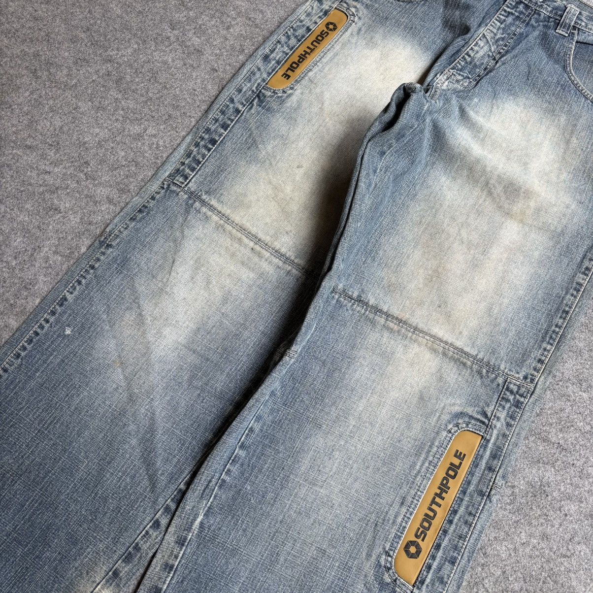 Southpole × Vintage Vintage South Pole Baggy Jeans Size US 36 / EU 52 - 2 Thumbnail