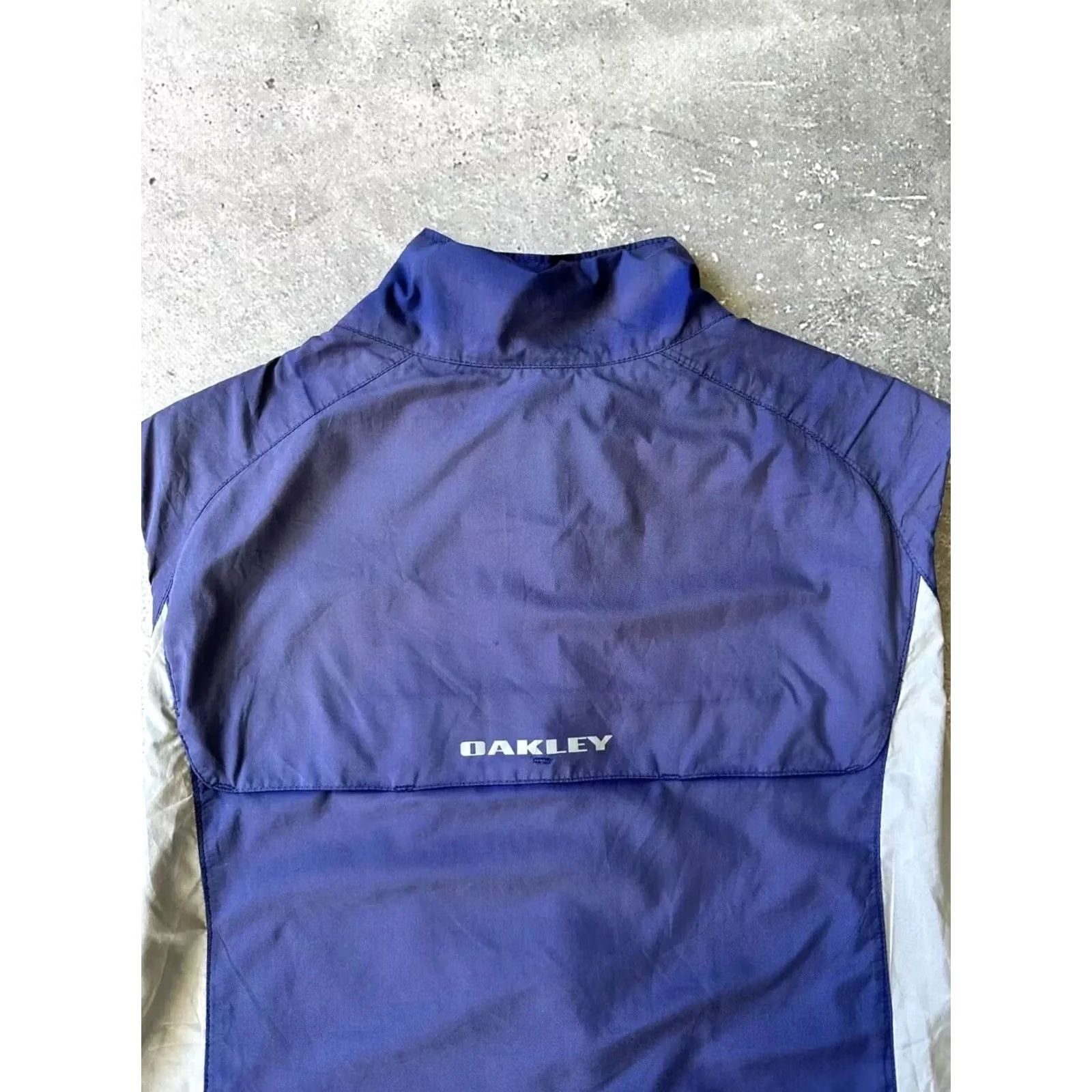 Oakley VINTAGE Oakley Vest BOmbER Jacket Racing Blue Men S Adult XL? Size US S / EU 44-46 / 1 - 5 Thumbnail