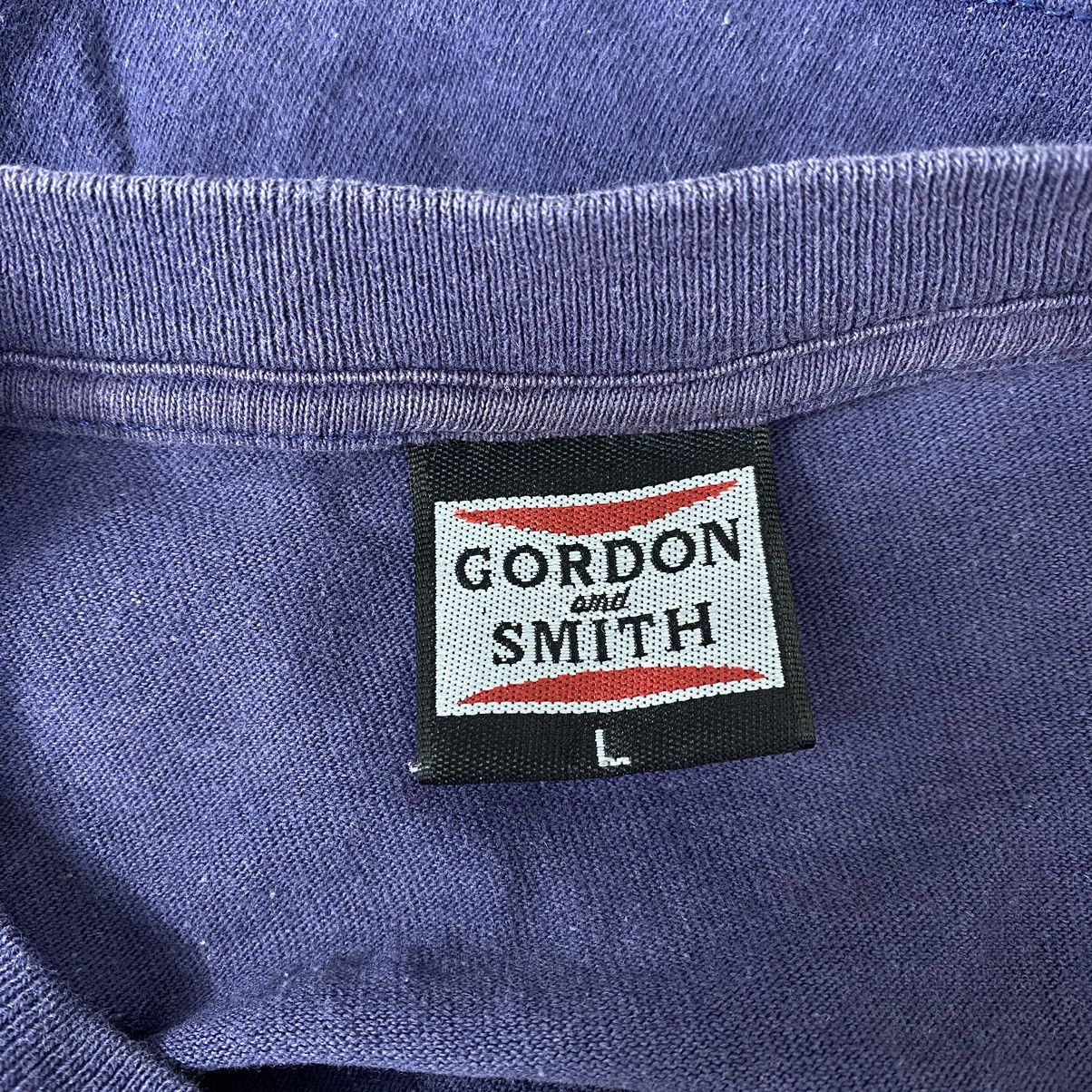 Vintage Vintage 90s GORDON and SMITH Surf Logo Print Navy Short Size US L / EU 52-54 / 3 - 6 Thumbnail