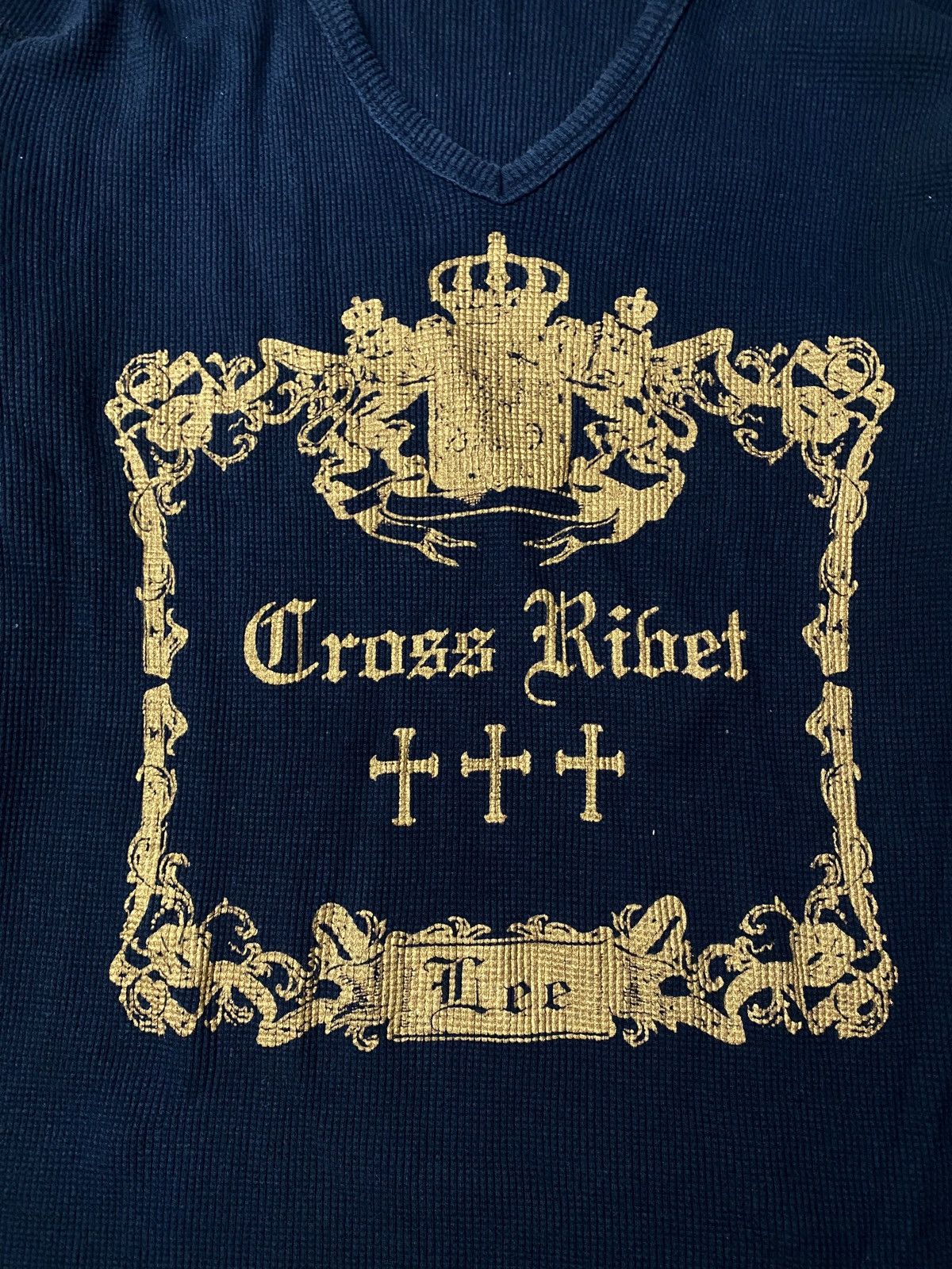 Hysteric Glamour 2000's Cross Rivet Tribal Cyber Thermal Longsleeve Size US M / EU 48-50 / 2 - 3 Thumbnail
