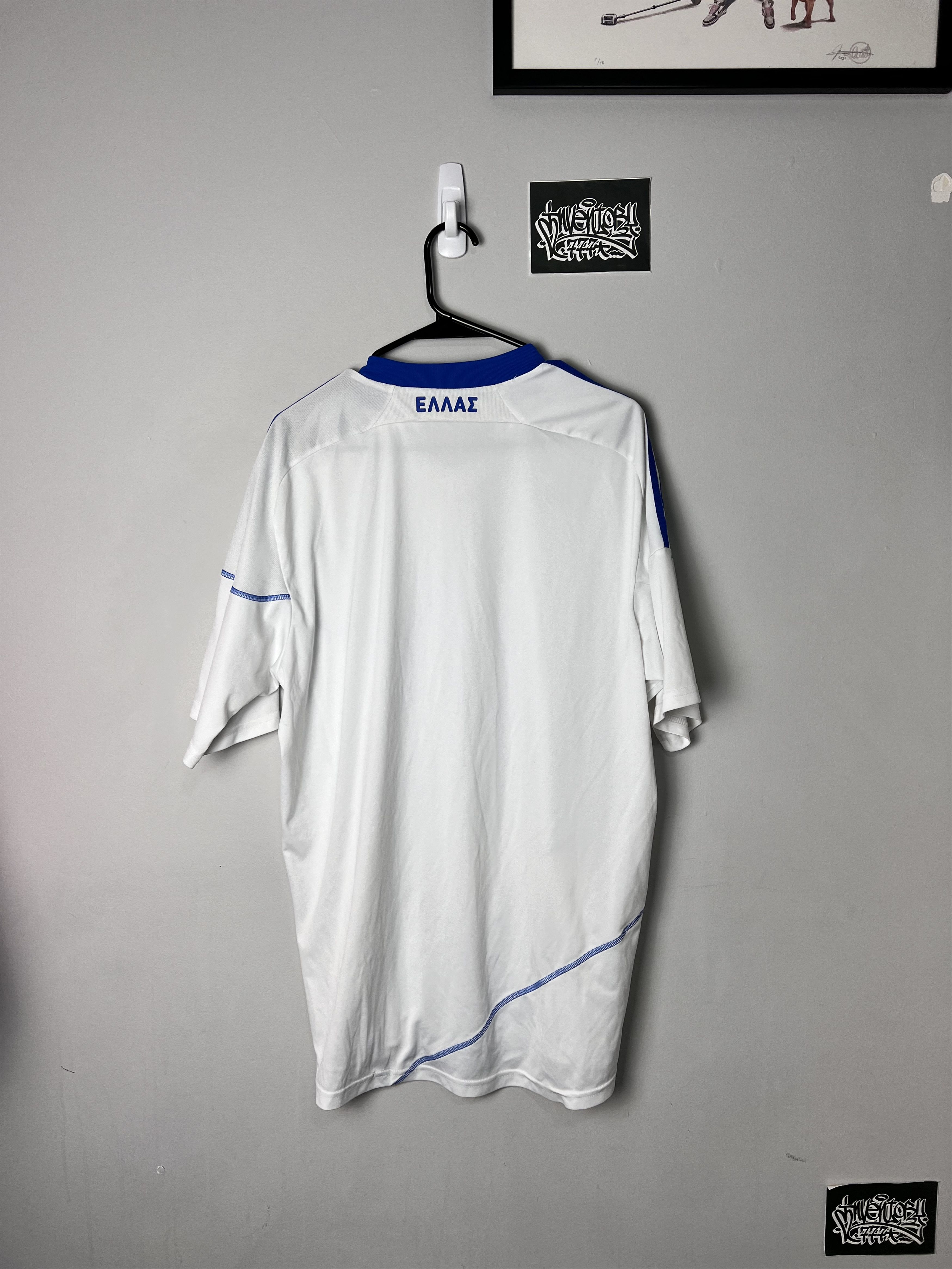 Adidas Adidas Greece 2010 Jersey Kit Size US XL / EU 56 / 4 - 2 Thumbnail