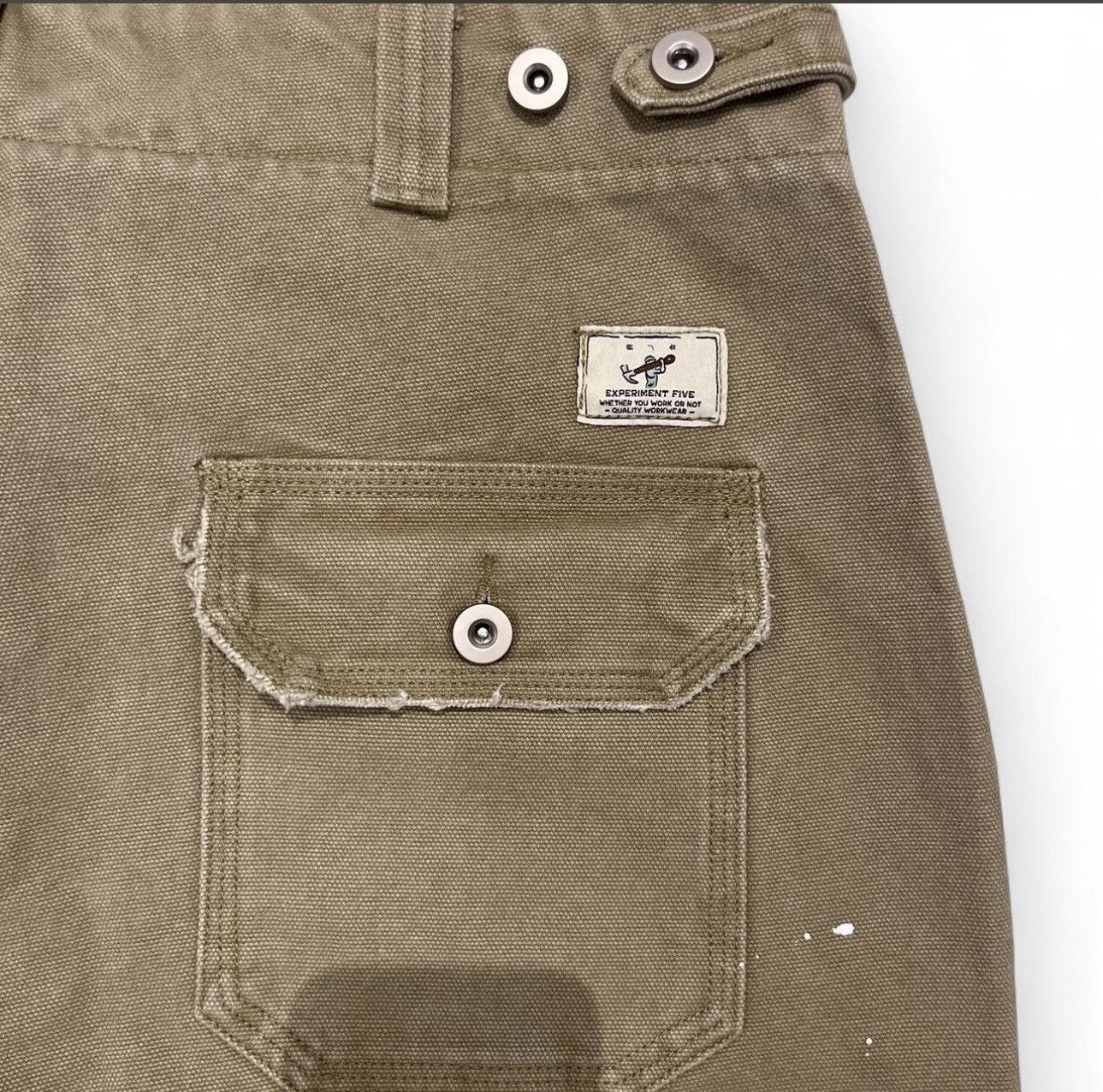 Other Experiment Five olive green fatigue pants in Medium(32-34) Size US 34 / EU 50 - 4 Thumbnail