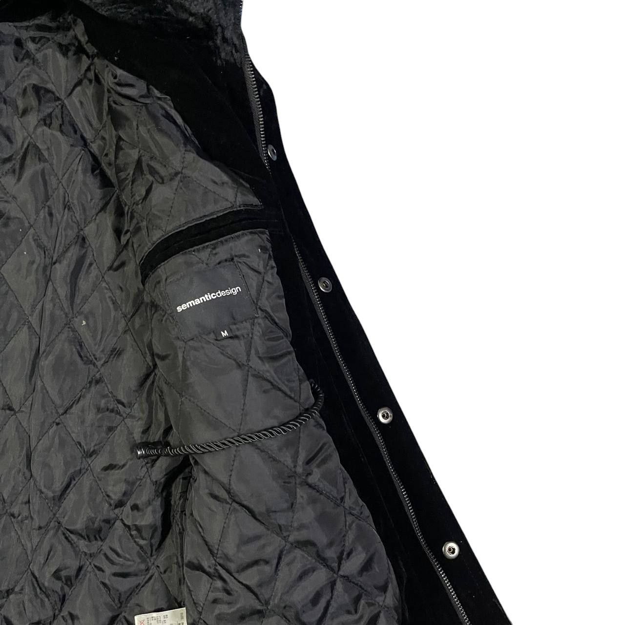 semanticdesign Vintage Semantic Designs Velvet Fur Jacket Size US M / EU 48-50 / 2 - 11 Thumbnail