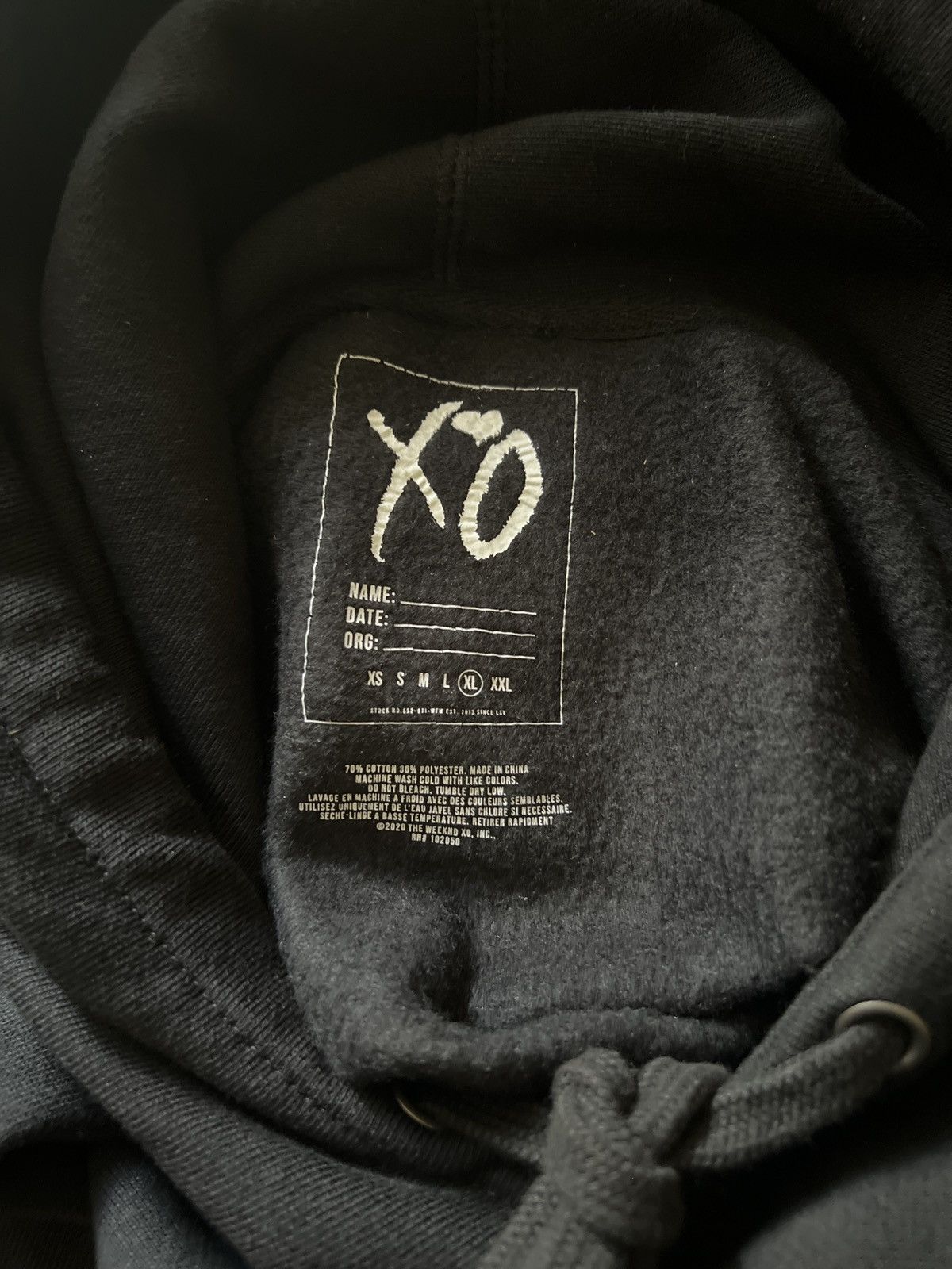 The Weeknd The Weeknd BBTM 5 year Anniversary Hoodie Size US XL / EU 56 / 4 - 4 Thumbnail