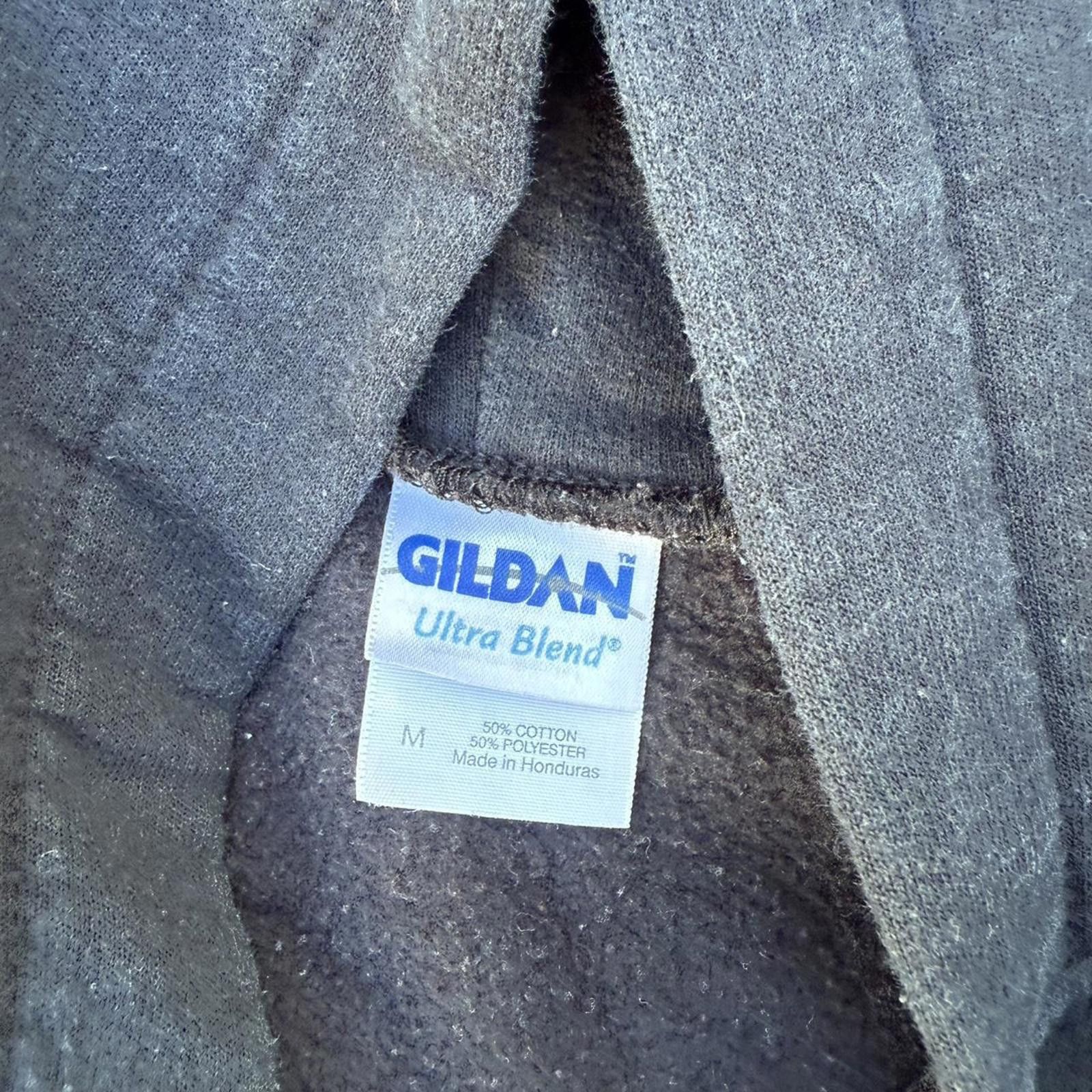 Gildan Y2K black hoodie sweatshirt Size US M / EU 48-50 / 2 - 4 Thumbnail
