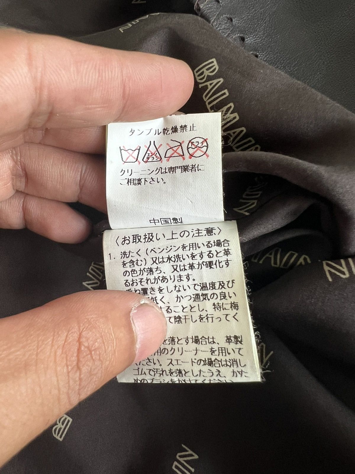 Balmain Balmain Paris Lamb Skin Japan Release Cropped Jacket Size M / US 6-8 / IT 42-44 - 8 Thumbnail