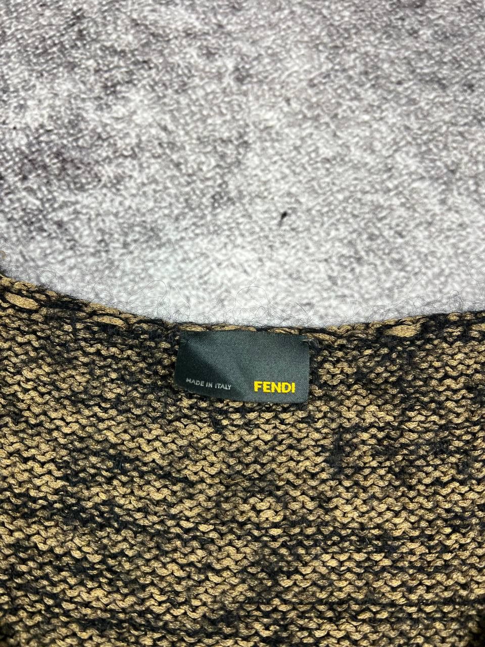 Fendi Vintage Fendi Abstract Melange Knit Jumper Archive Size US M / EU 48-50 / 2 - 8 Thumbnail
