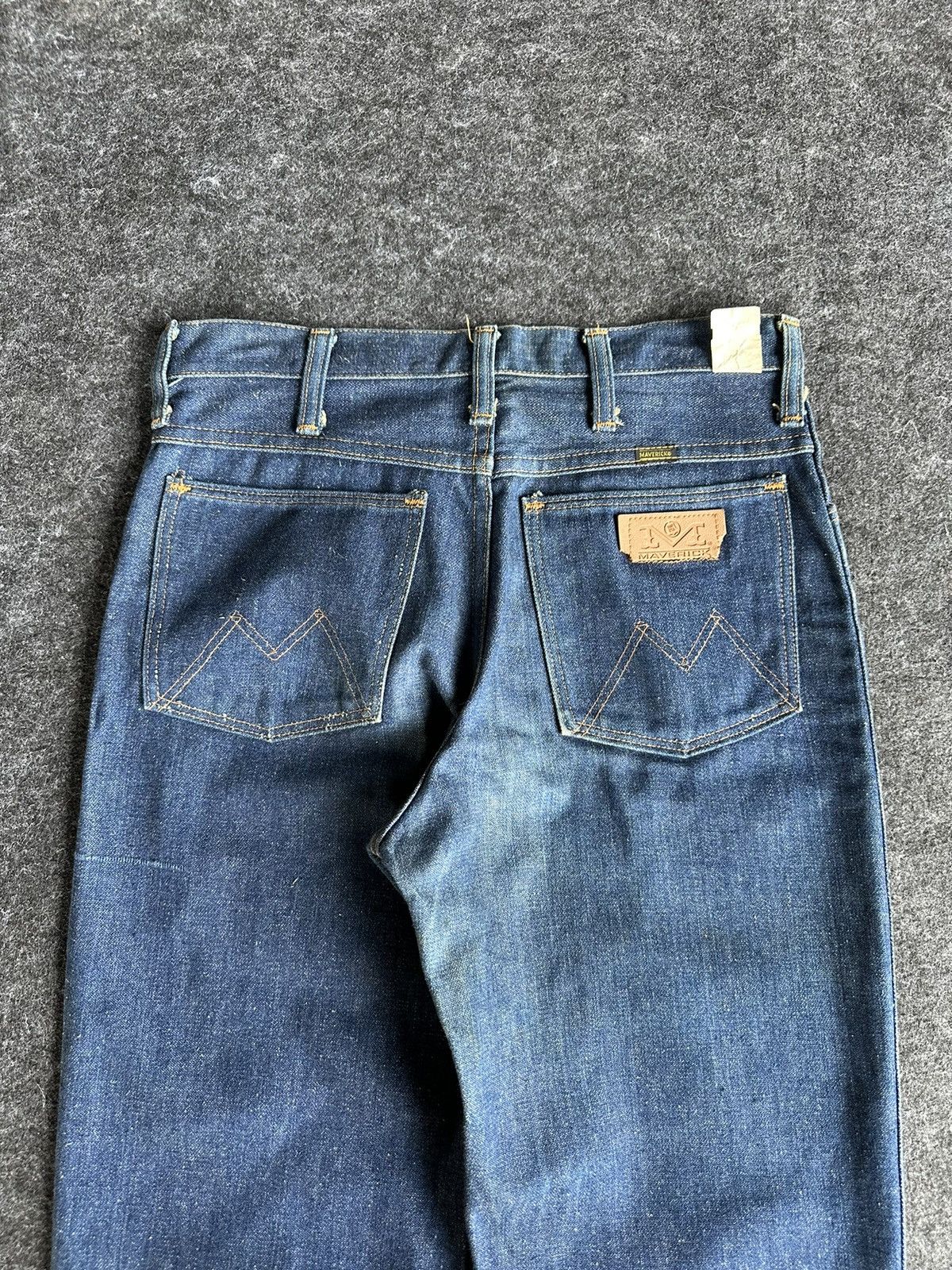 Wrangler Rare 60s Maverick Bluebell Bootcut Rare Denim D431 Size US 29 - 5 Thumbnail