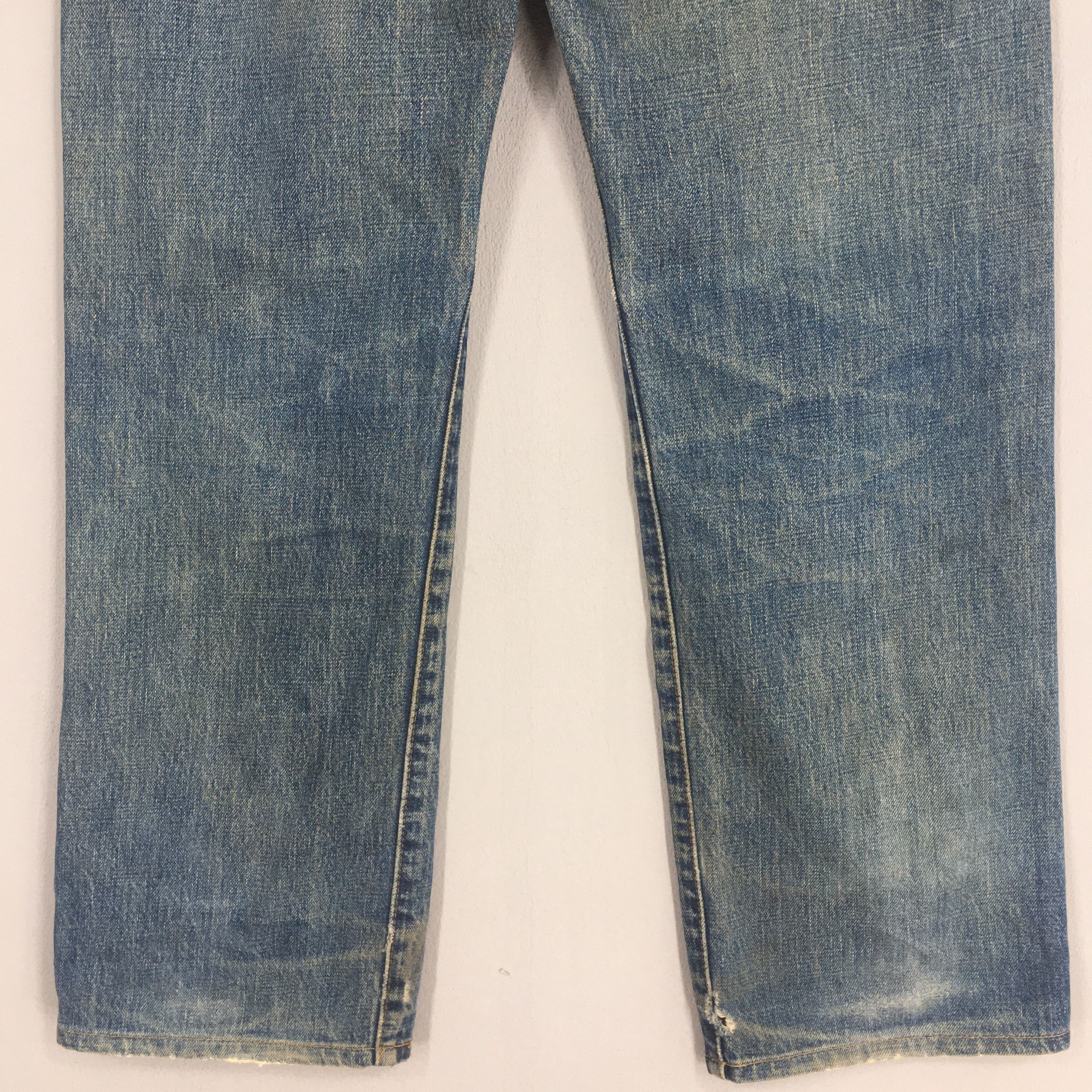 Levi's 32x29.5 Vintage 90s Levis 502 LVC Big E Japan Faded S2038 Size US 32 / EU 48 - 11 Thumbnail