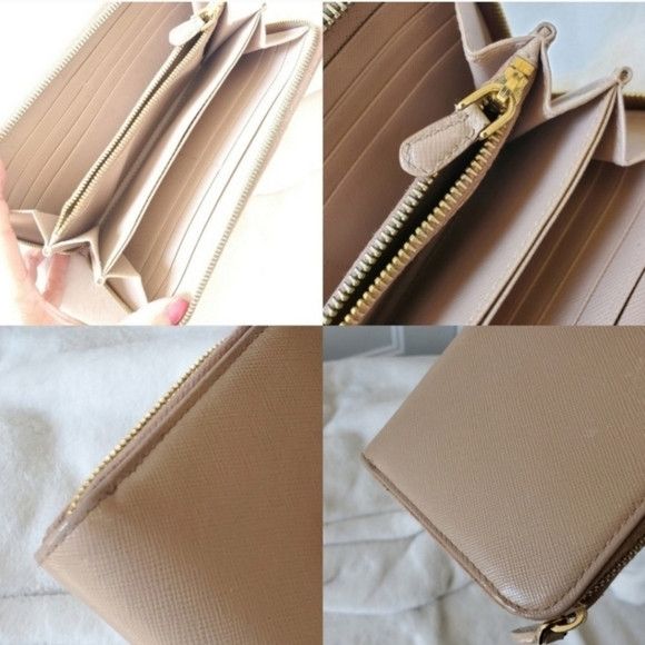 Prada PRADA NUDE BOW ZIPPY Wallet cardholder Size ONE SIZE - 10 Thumbnail