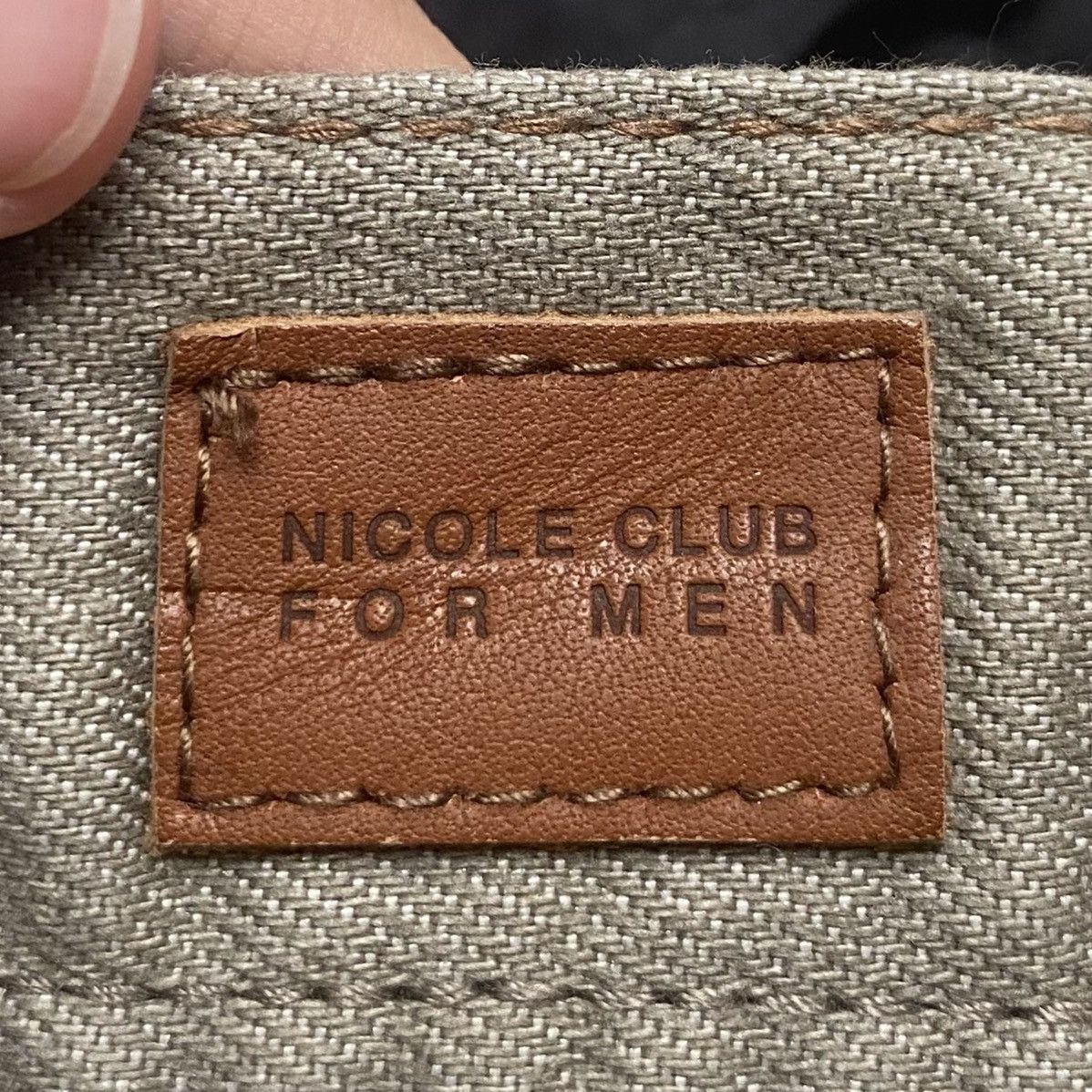 Nicole Club Vintage Japanese Brand Nicole Club Pants 2000s Size US 33 - 10 Thumbnail