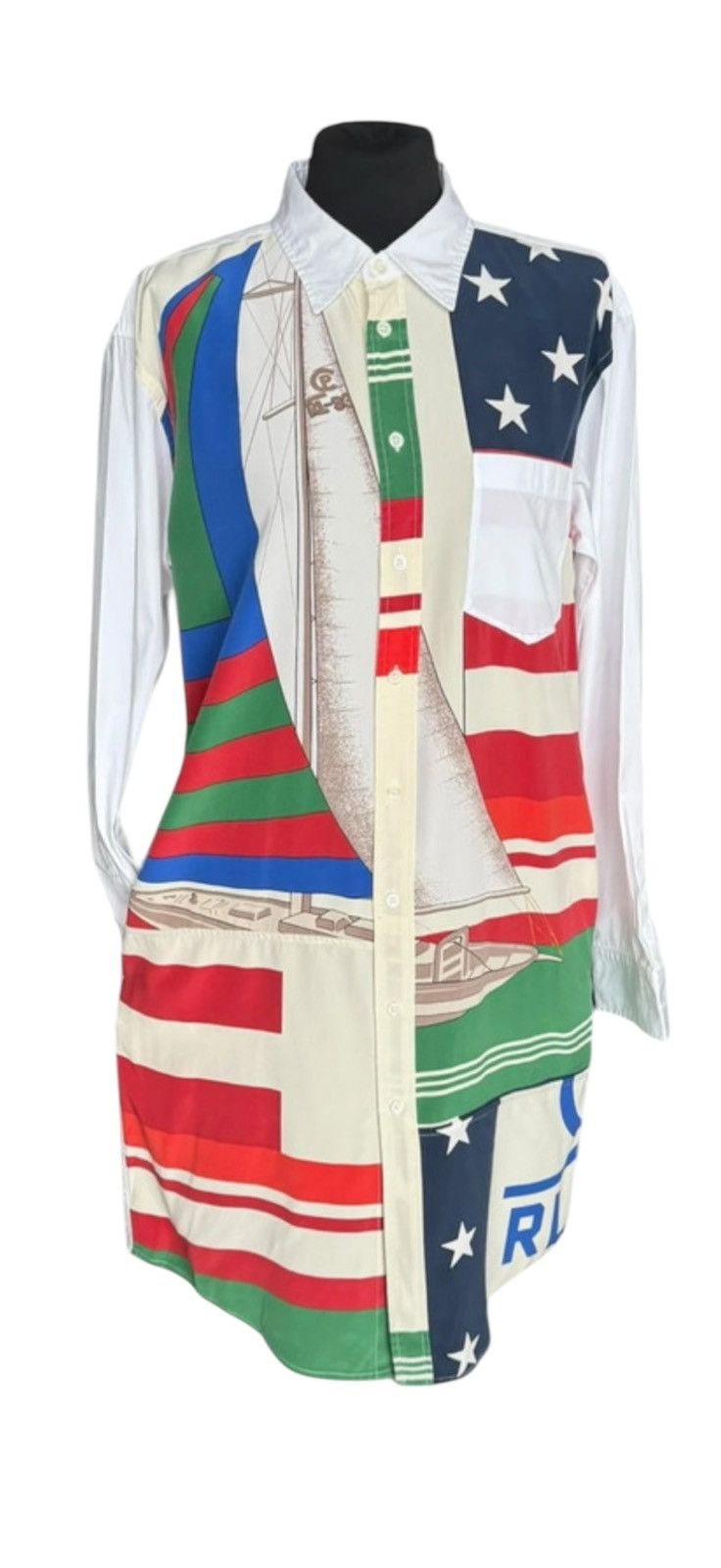 Polo Ralph Lauren Dress Ralph Lauren Silk/ Cotton New Size M / US 6-8 / IT 42-44 - 4 Thumbnail