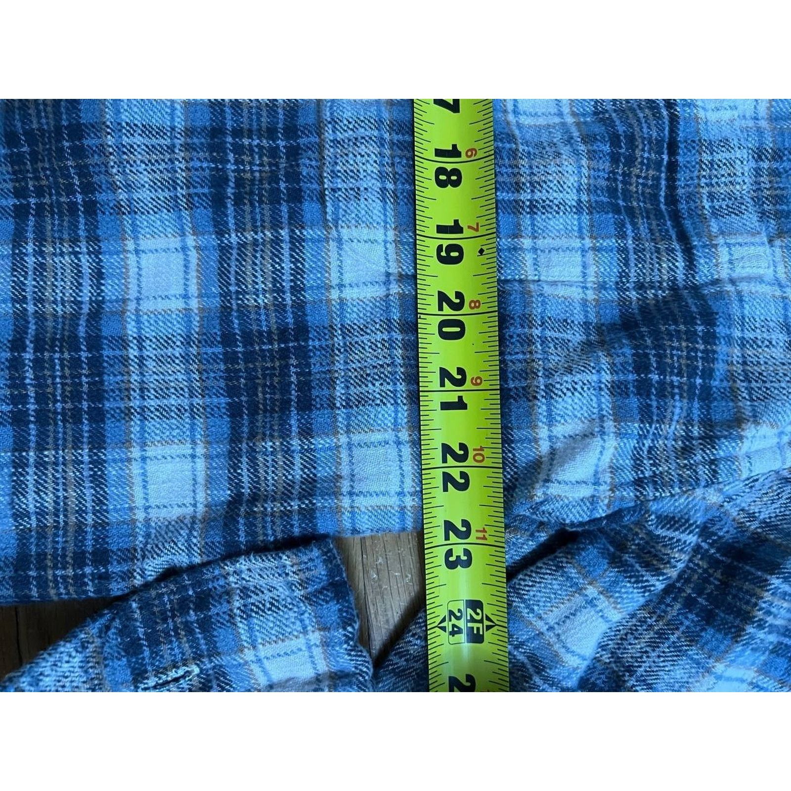 Abercrombie & Fitch Abercrombie & Fitch Shirt blue plaid Medium A001579 Size M / US 6-8 / IT 42-44 - 5 Thumbnail