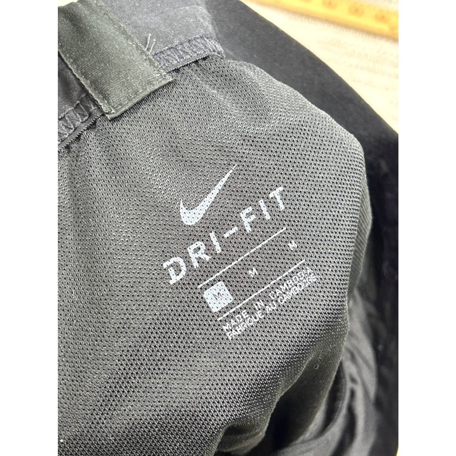 Nike Nike Dri-FIT Running Shorts Womens Medium Black Drawstring Built In Liner Size 32" / US 10 / IT 46 - 7 Thumbnail