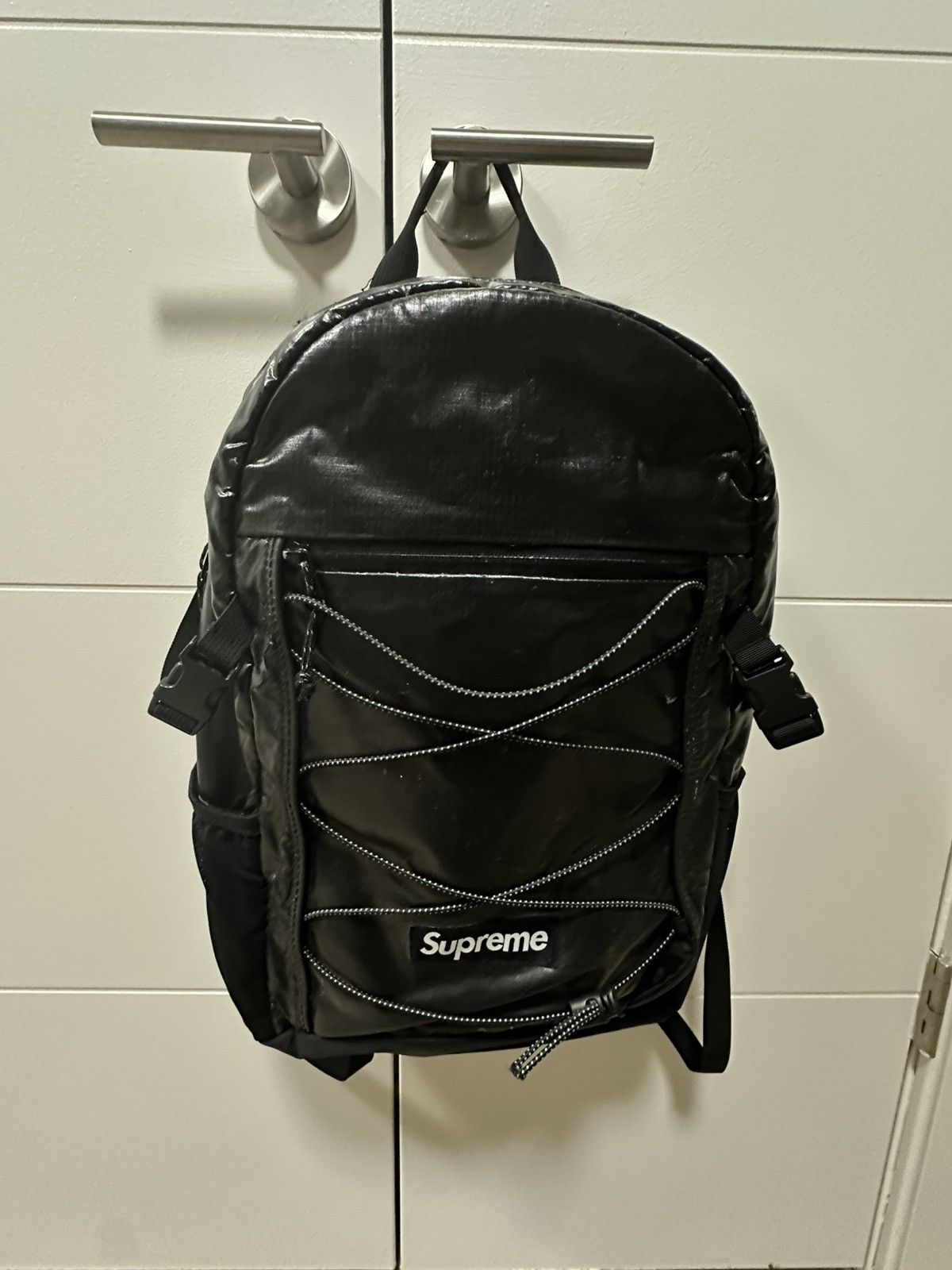 Supreme Supreme FW18 Black Backpack | Grailed