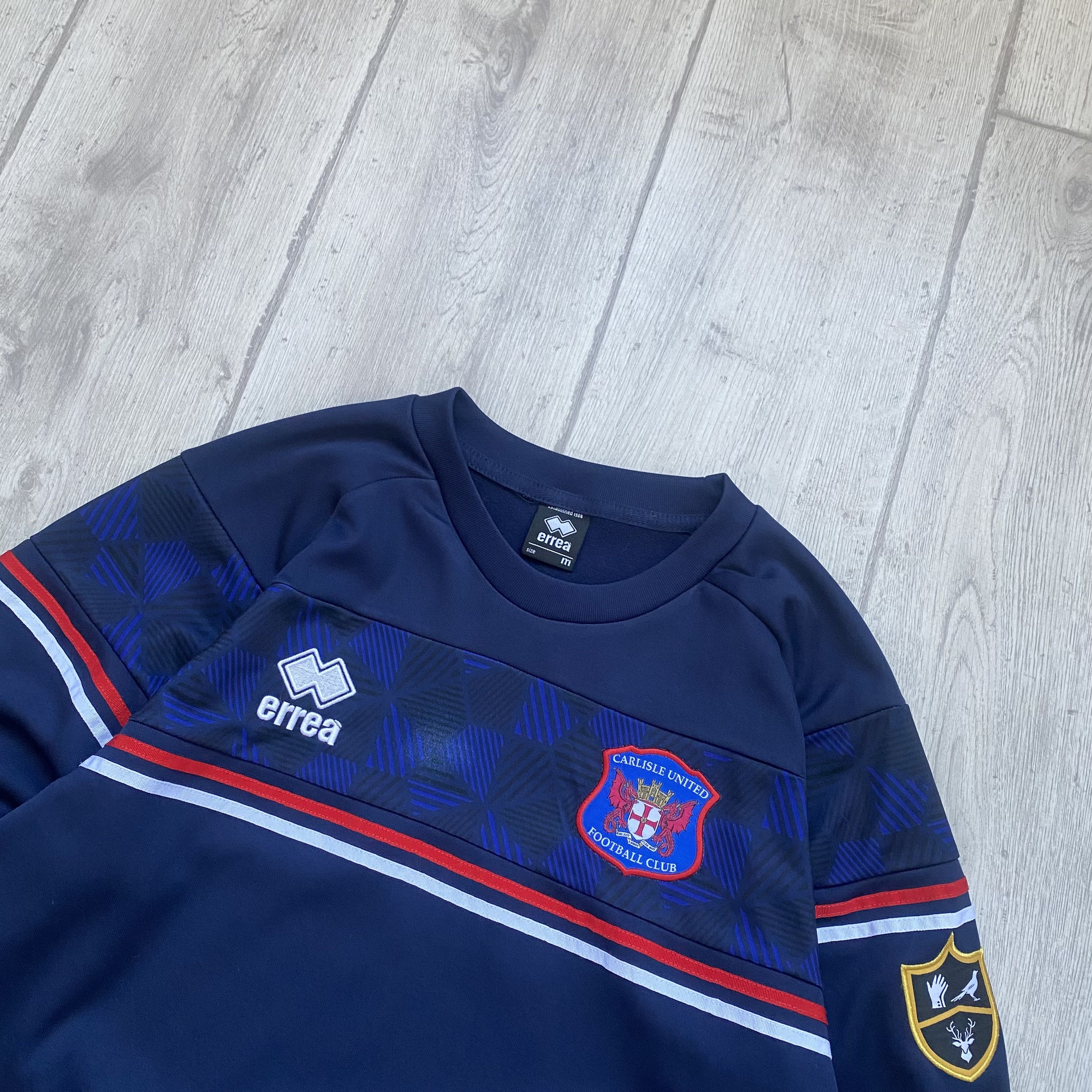 Nike ⚽️ Carlisle United Football Jersey Training Sweatshirt Size US M / EU 48-50 / 2 - 4 Thumbnail