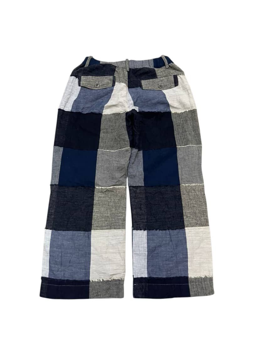 Issey Miyake Vintage Plantation x Issey Miyake Patchwork Wide Leg Pants Size US 29 - 13 Thumbnail