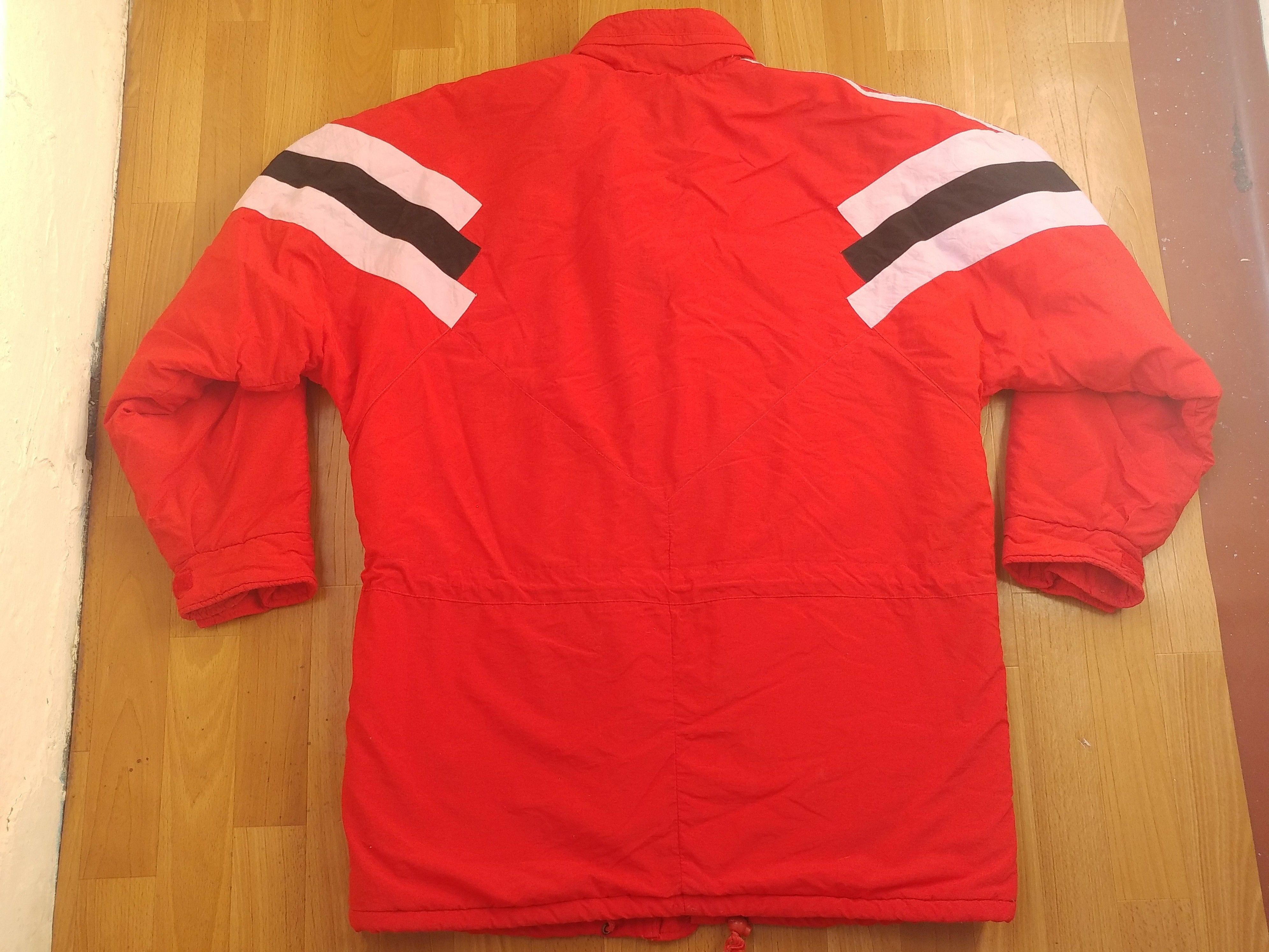 Adidas × Vintage ADIDAS jacket, red vintage hip hop 90s windbreaker size L Size US L / EU 52-54 / 3 - 3 Thumbnail
