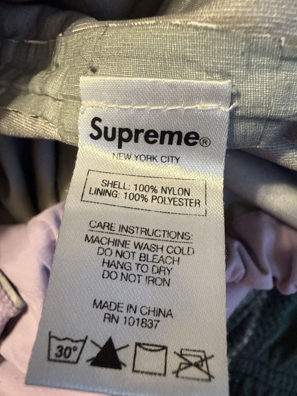 Supreme Supreme Taped Seam Anorak Lavender Size US L / EU 52-54 / 3 - 5 Thumbnail