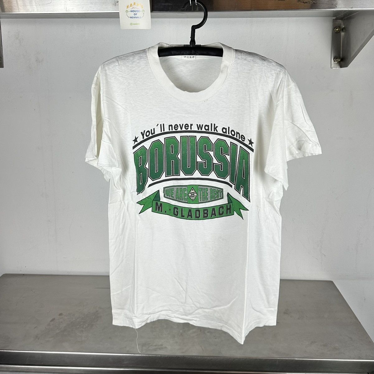 Other × Vintage Vintage 90s Borussia Gladbach Soccer We are the Best T-shirt Size US M / EU 48-50 / 2 - 1 Thumbnail