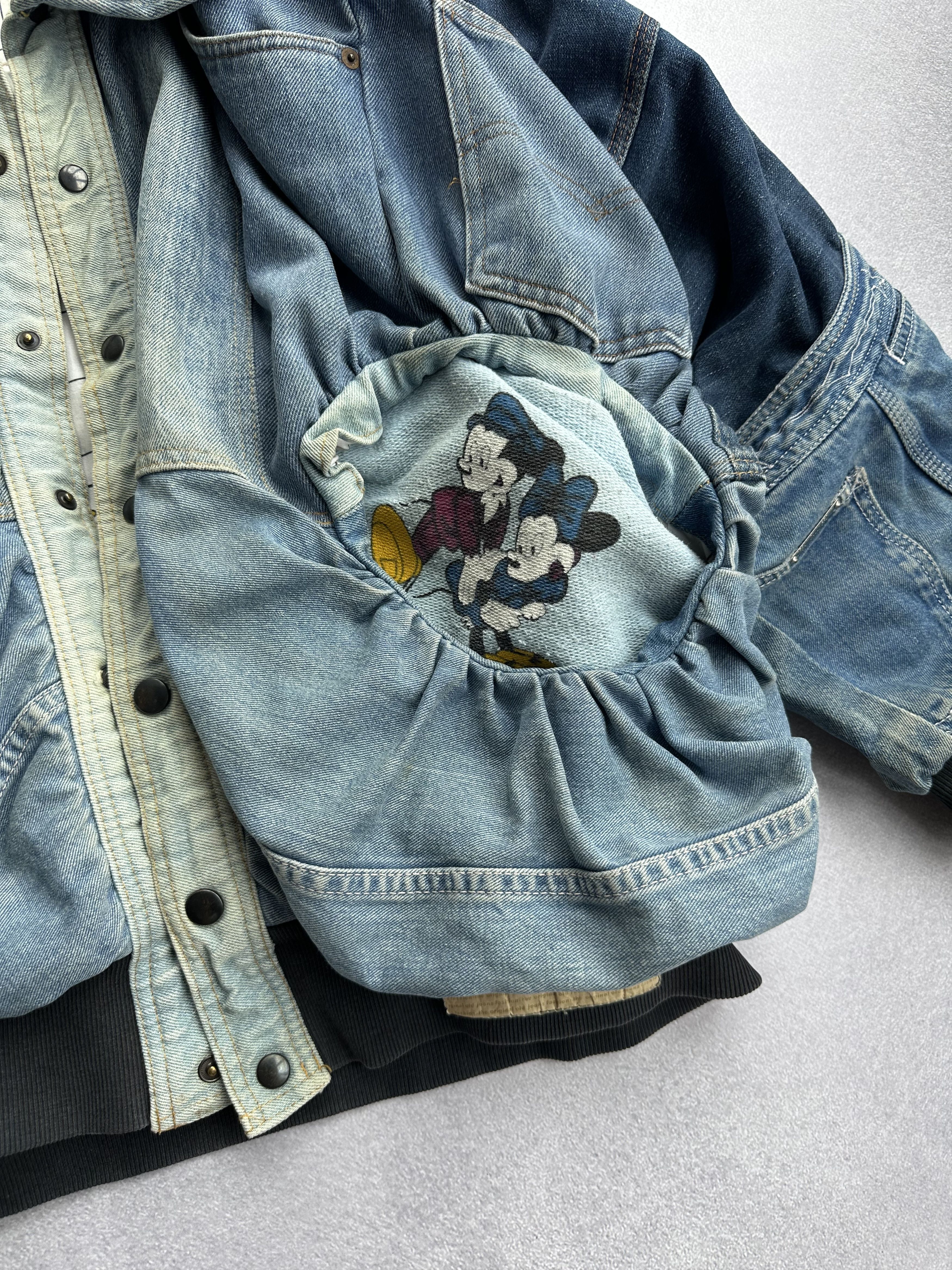 Disney × Undercover Disney DonaldDuck 90s PatchWork Levi’s Denim Handmade Jacket Size US L / EU 52-54 / 3 - 11 Thumbnail
