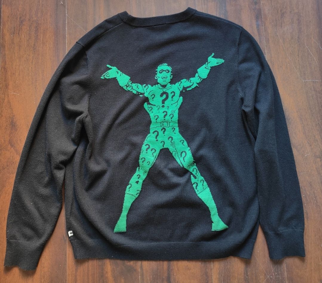 Guess Guess Originals X Batman Riddler Sweater Black M Size US M / EU 48-50 / 2 - 3 Thumbnail