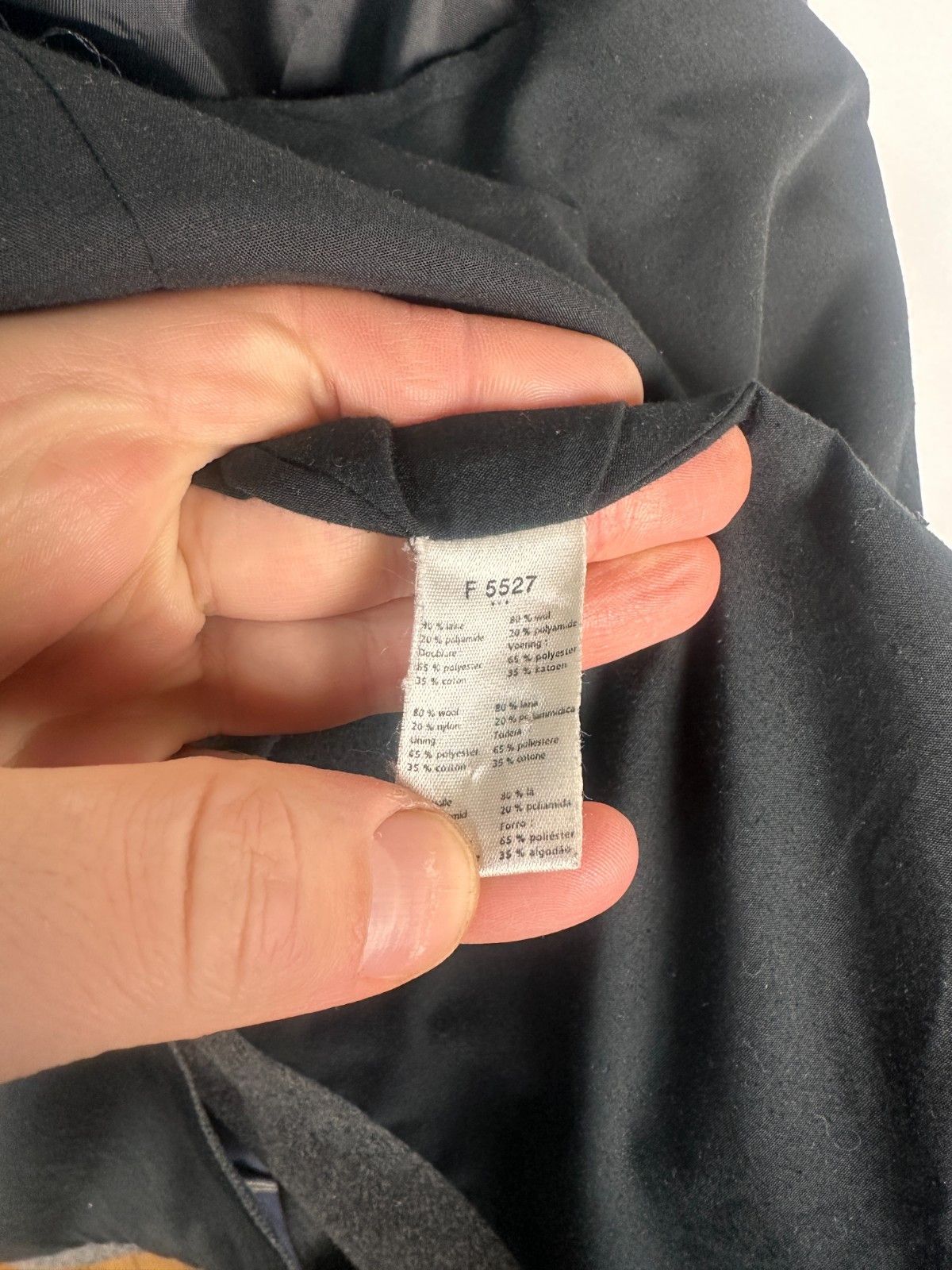 Lacoste Lacoste Wool Double Breasted Coat Grey Mens Size XL Size US XL / EU 56 / 4 - 10 Thumbnail